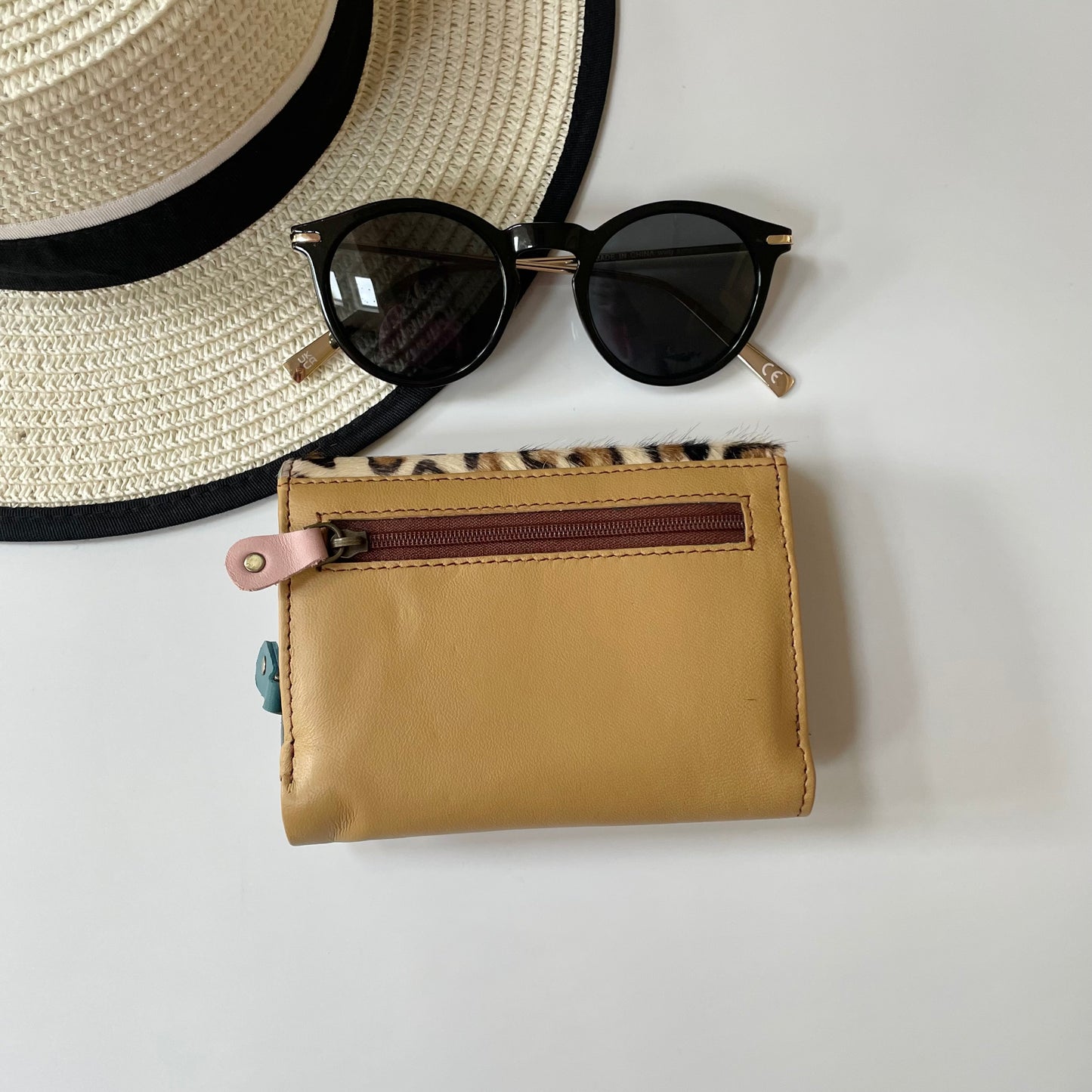 OUTLET Nephele Erin Purse Unique Handmade Recycled Sustainable Leather