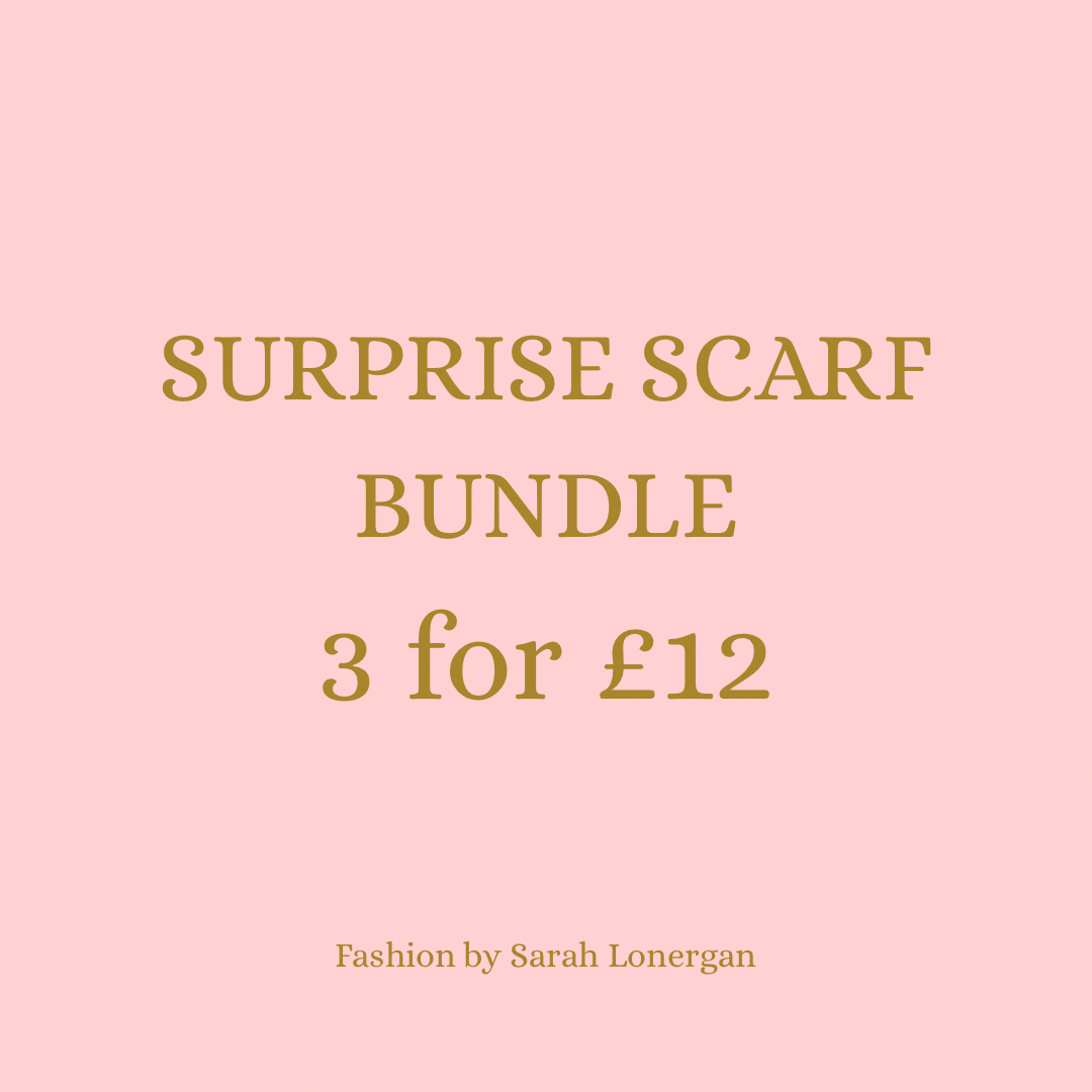 SALE Scarf Surprise Bundle 3 for £12
