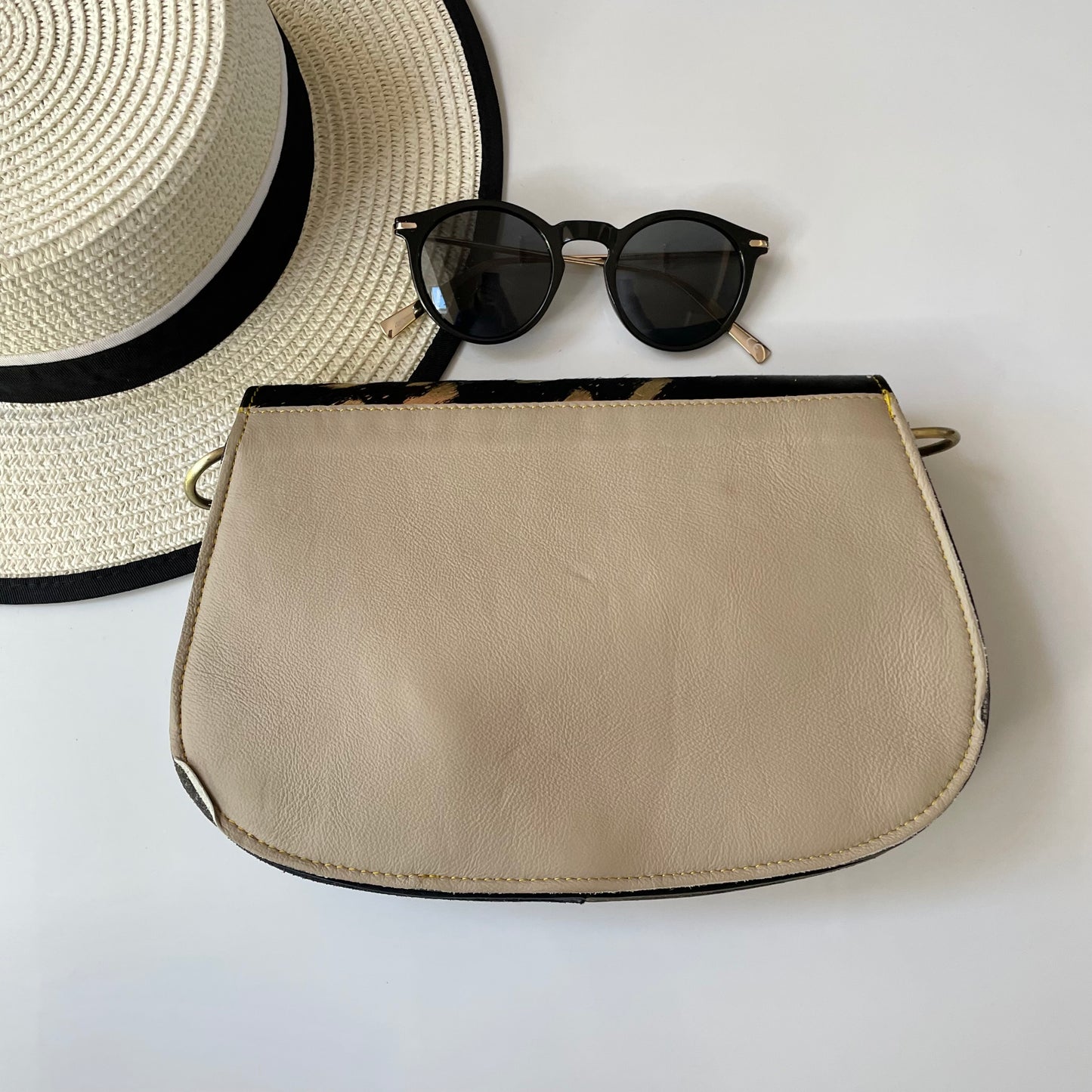 OUTLET Nephele Josephine Bag Unique Handmade Recycled Sustainable Leather