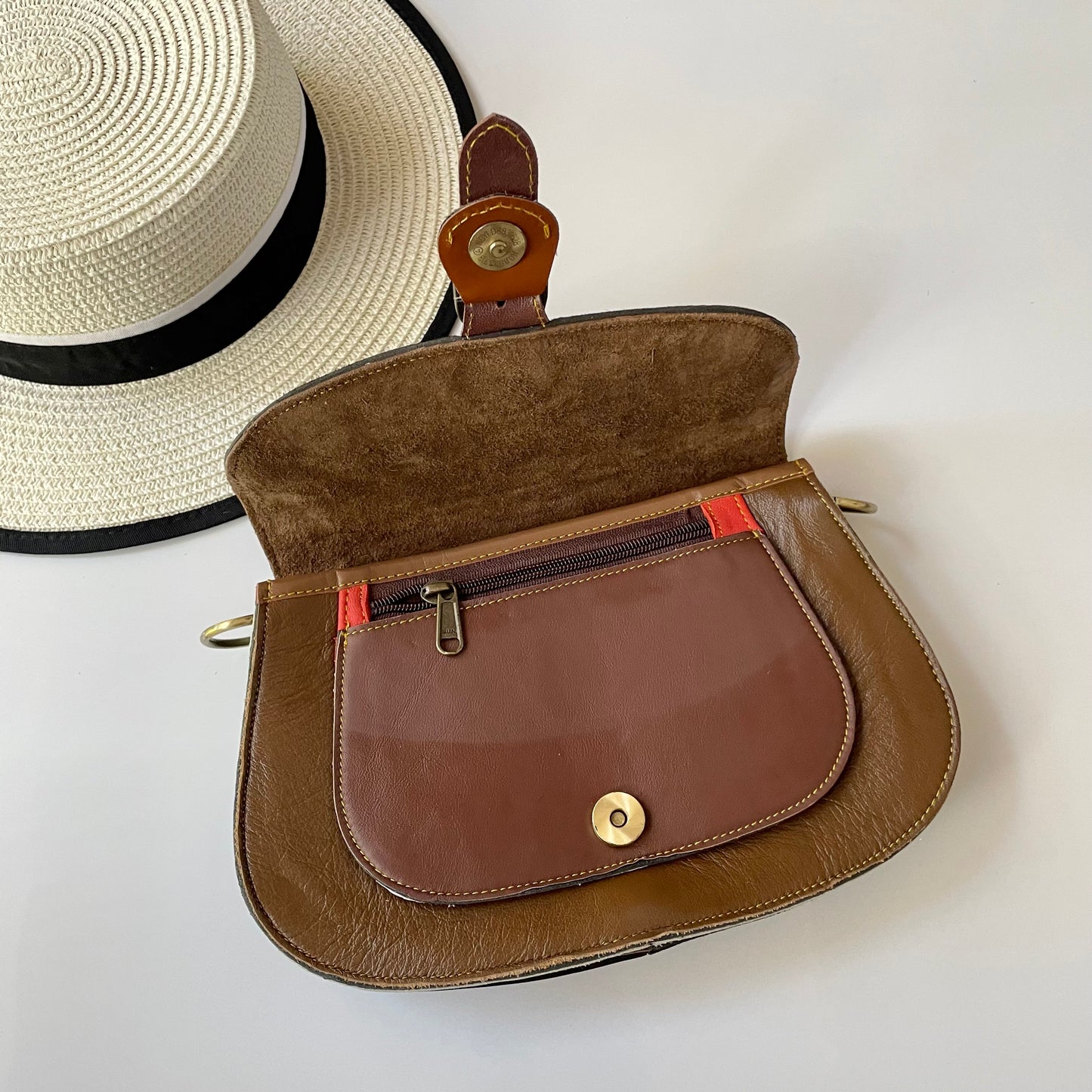 OUTLET Nephele Josephine Bag Unique Handmade Recycled Sustainable Leather