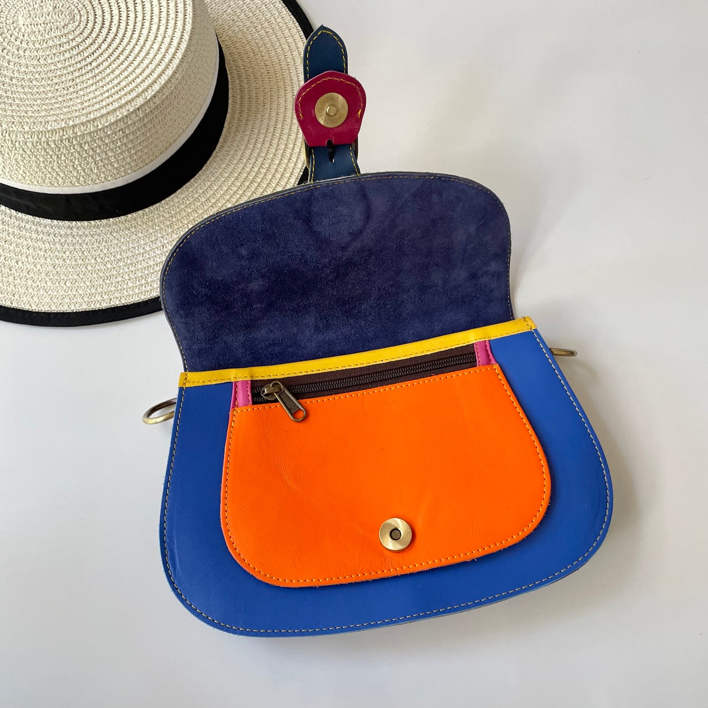 OUTLET Nephele Josephine Bag Unique Handmade Recycled Sustainable Leather