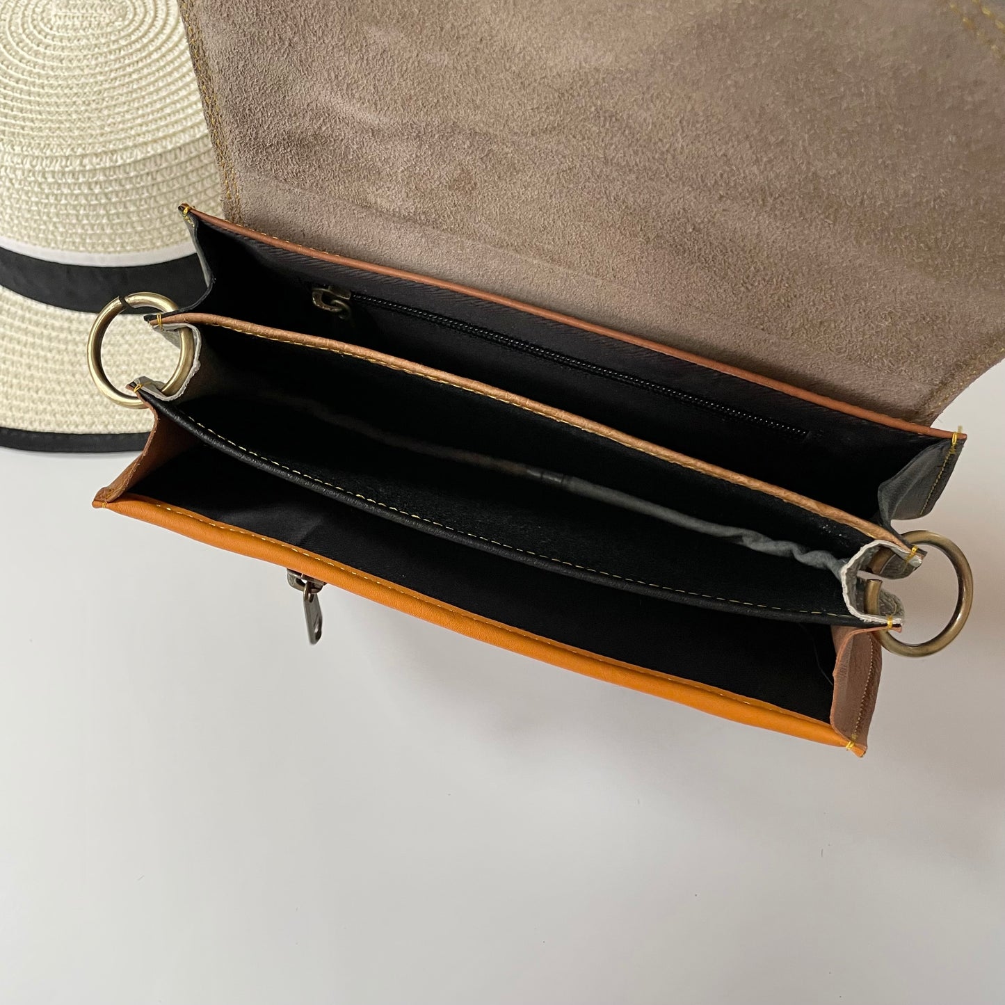 Nephele Poppy Bags Unique Handmade Recycled Sustainable Upcycled Leather