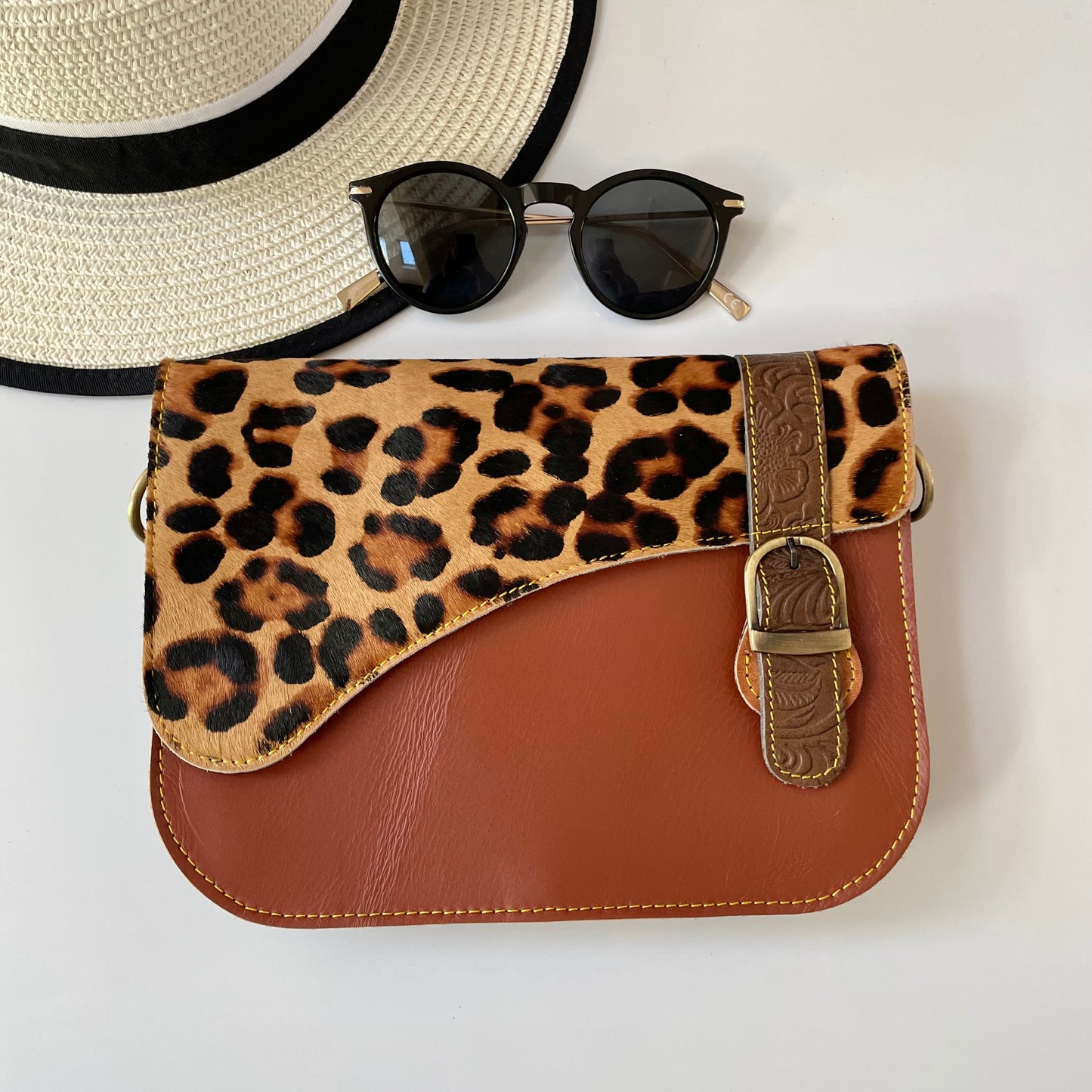 OUTLET Nephele Grace Bag Unique Handmade Recycled Sustainable Leather