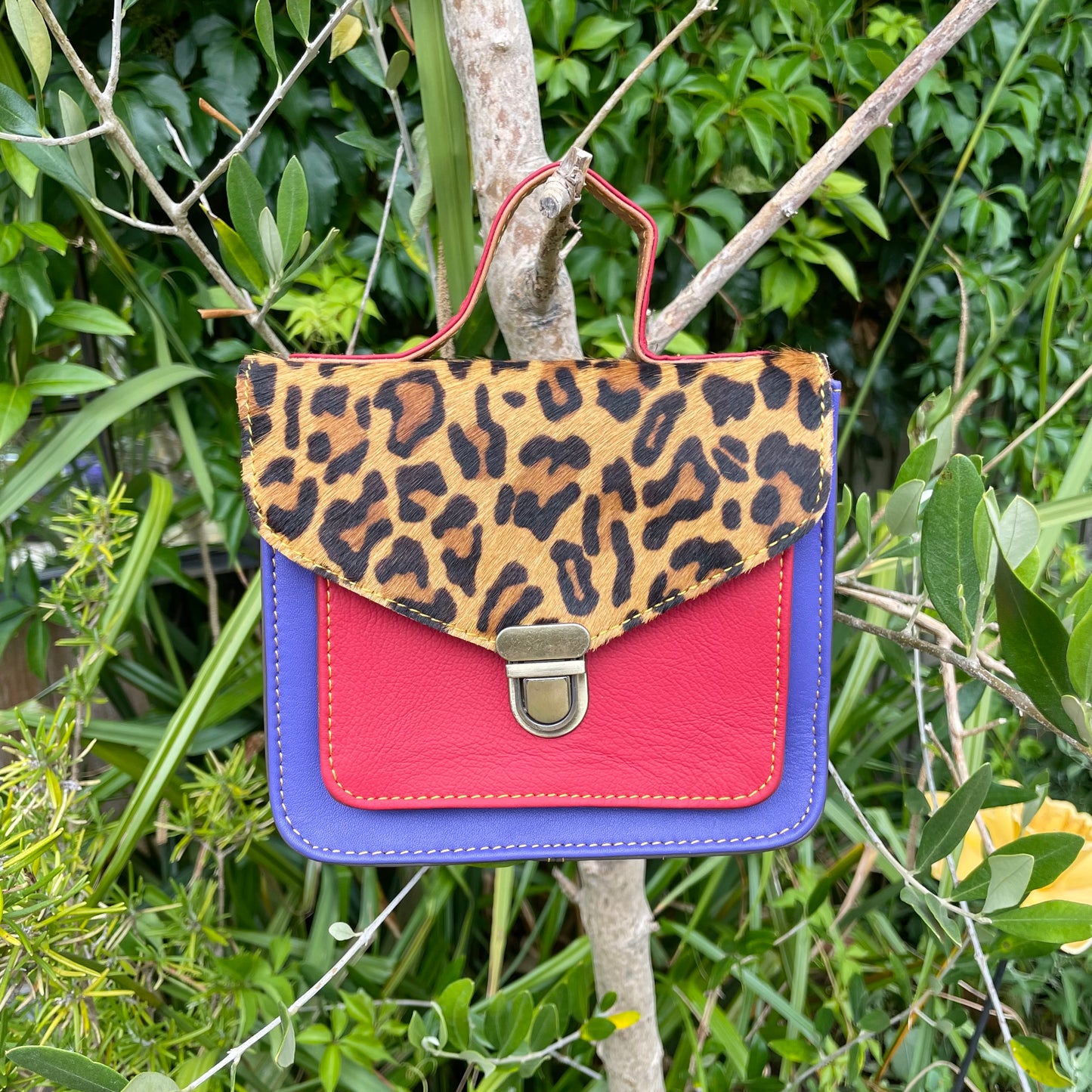 Nephele Mini Vivian Bags Unique Handmade Recycled Sustainable Upcycled Leather