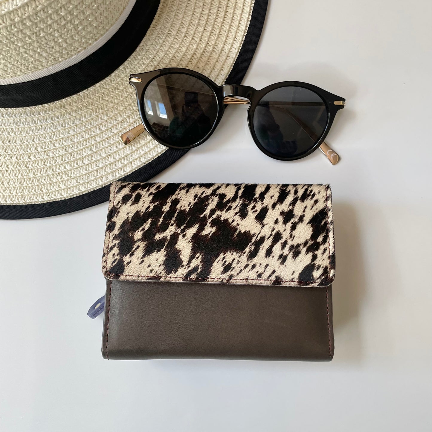 OUTLET Nephele Abigail Purse Unique Handmade Recycled Sustainable Leather