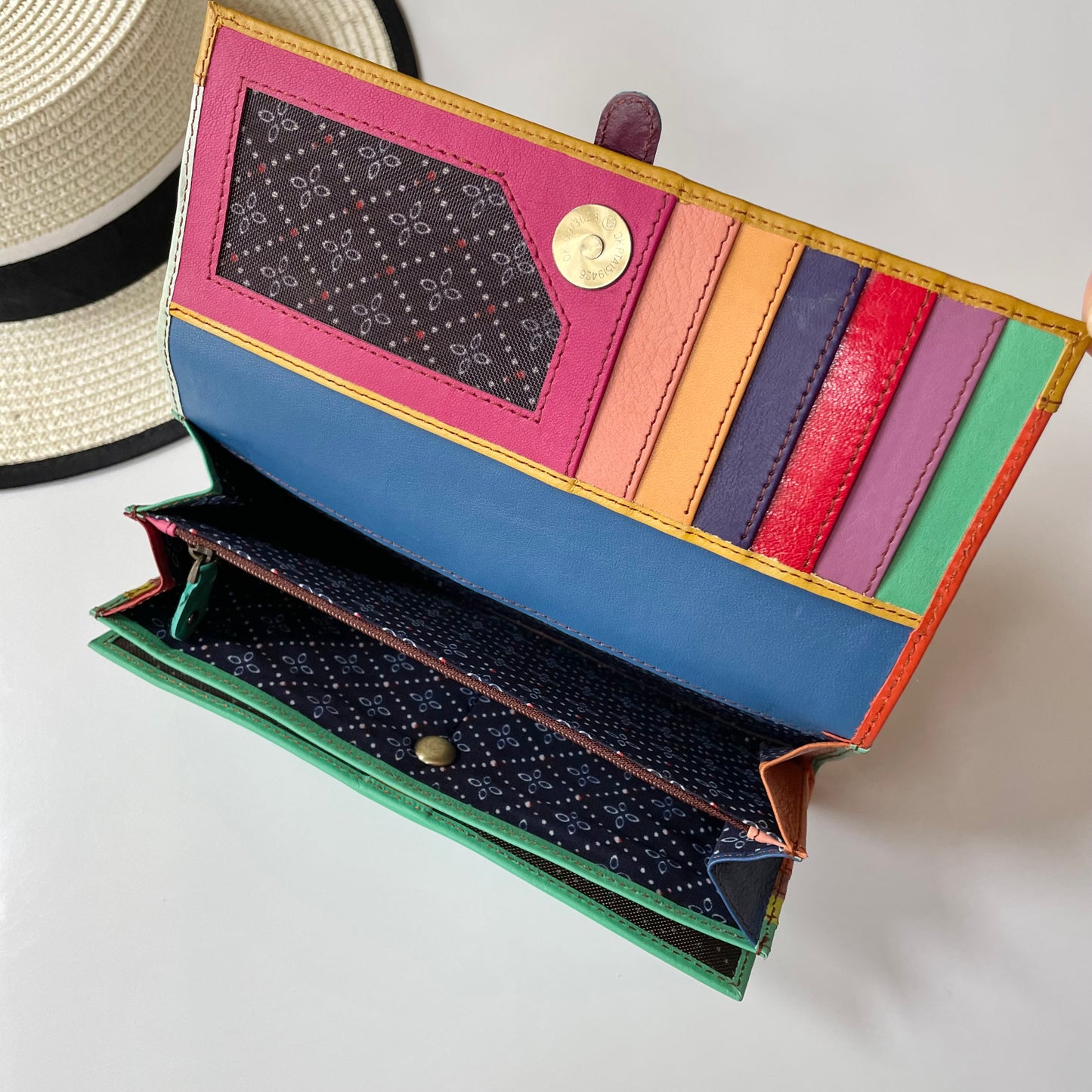 OUTLET Nephele Juliette Purse Unique Handmade Recycled Sustainable Leather