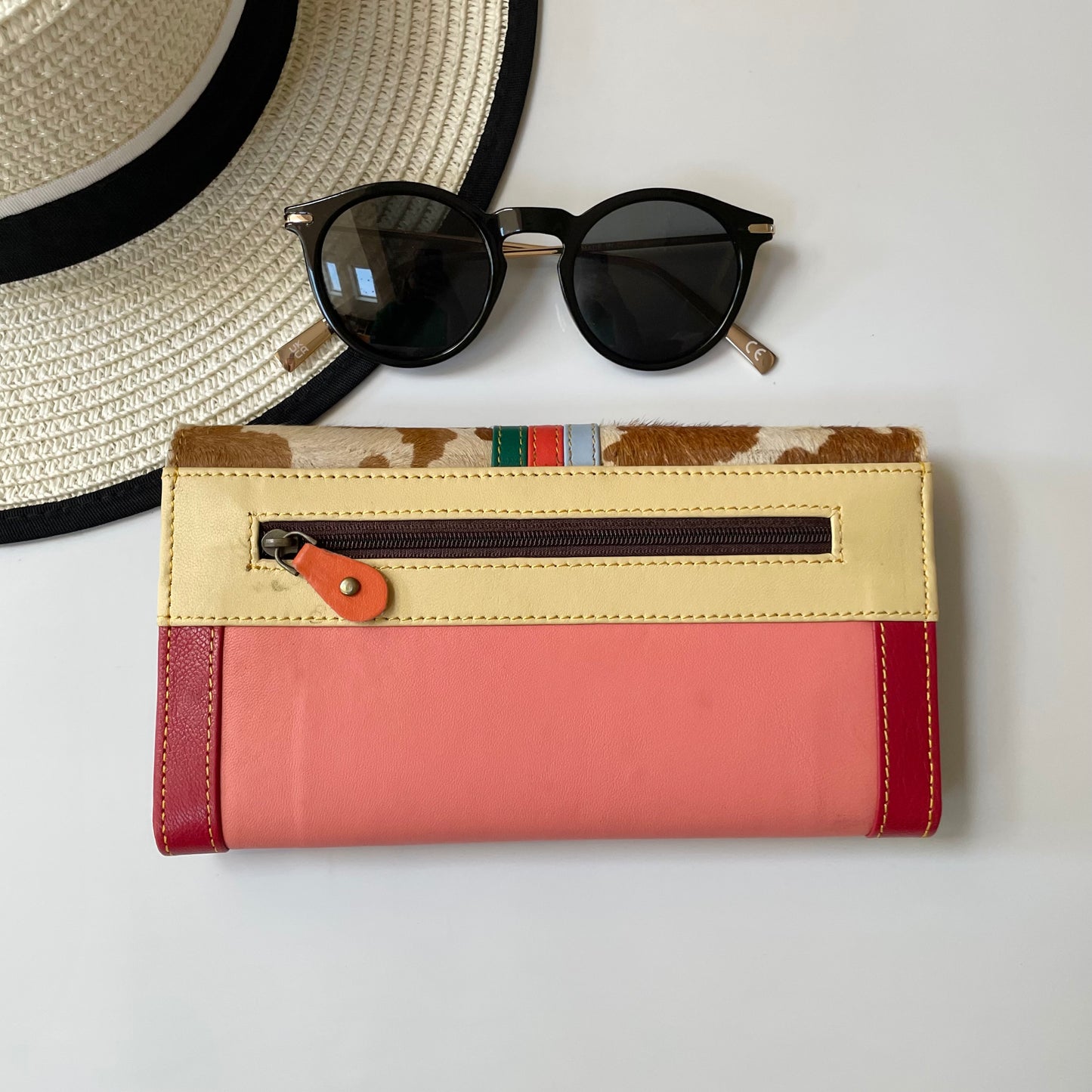 OUTLET Nephele Nellie Purse Unique Handmade Recycled Sustainable Leather
