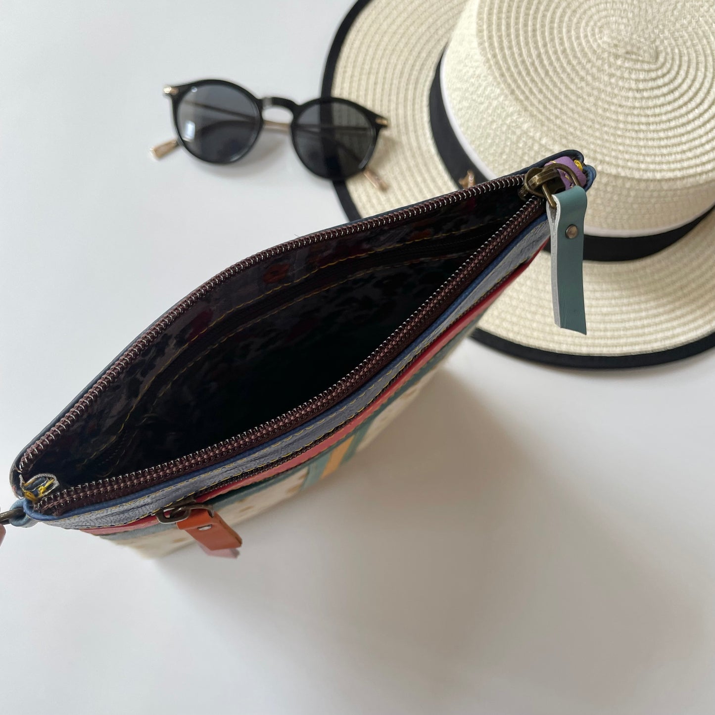 OUTLET Nephele Adeline Bag Unique Handmade Recycled Sustainable Leather