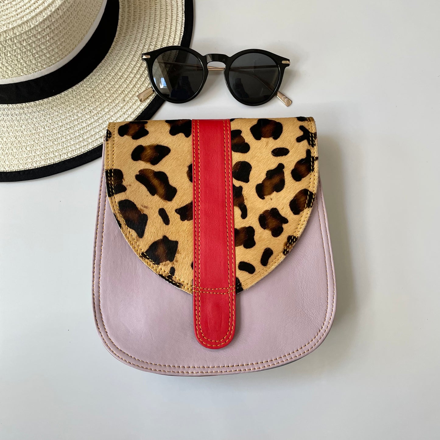 OUTLET Nephele Margot Bag Unique Handmade Recycled Sustainable Leather