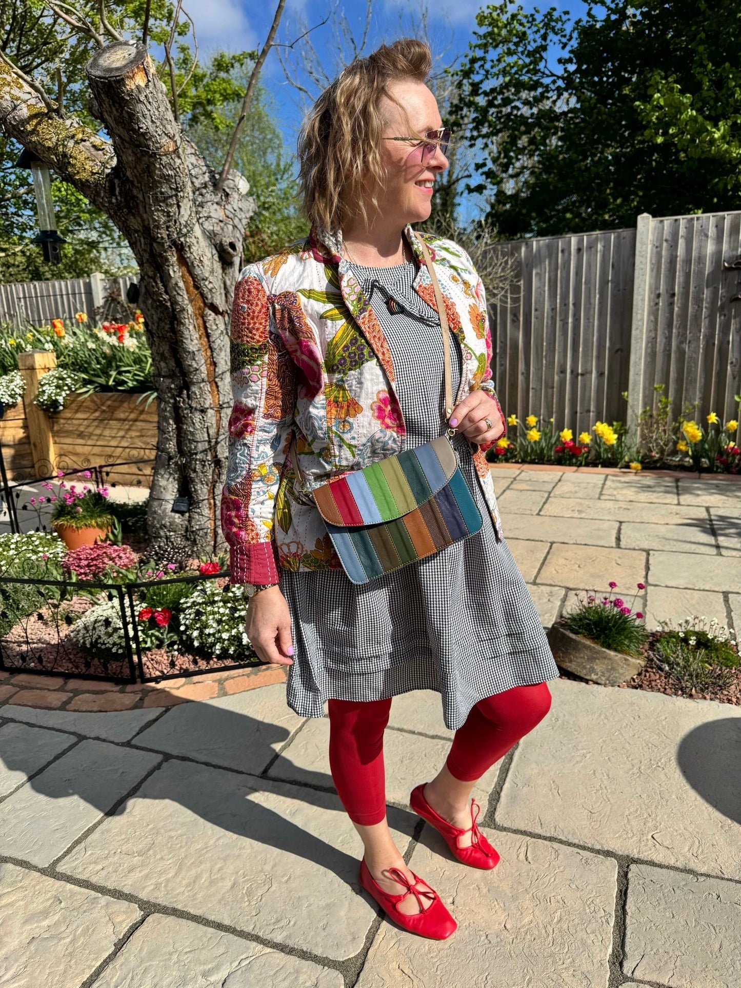 Nephele Lucy Bags Unique Handmade Recycled Sustainable Upcycled Leather Rainbow