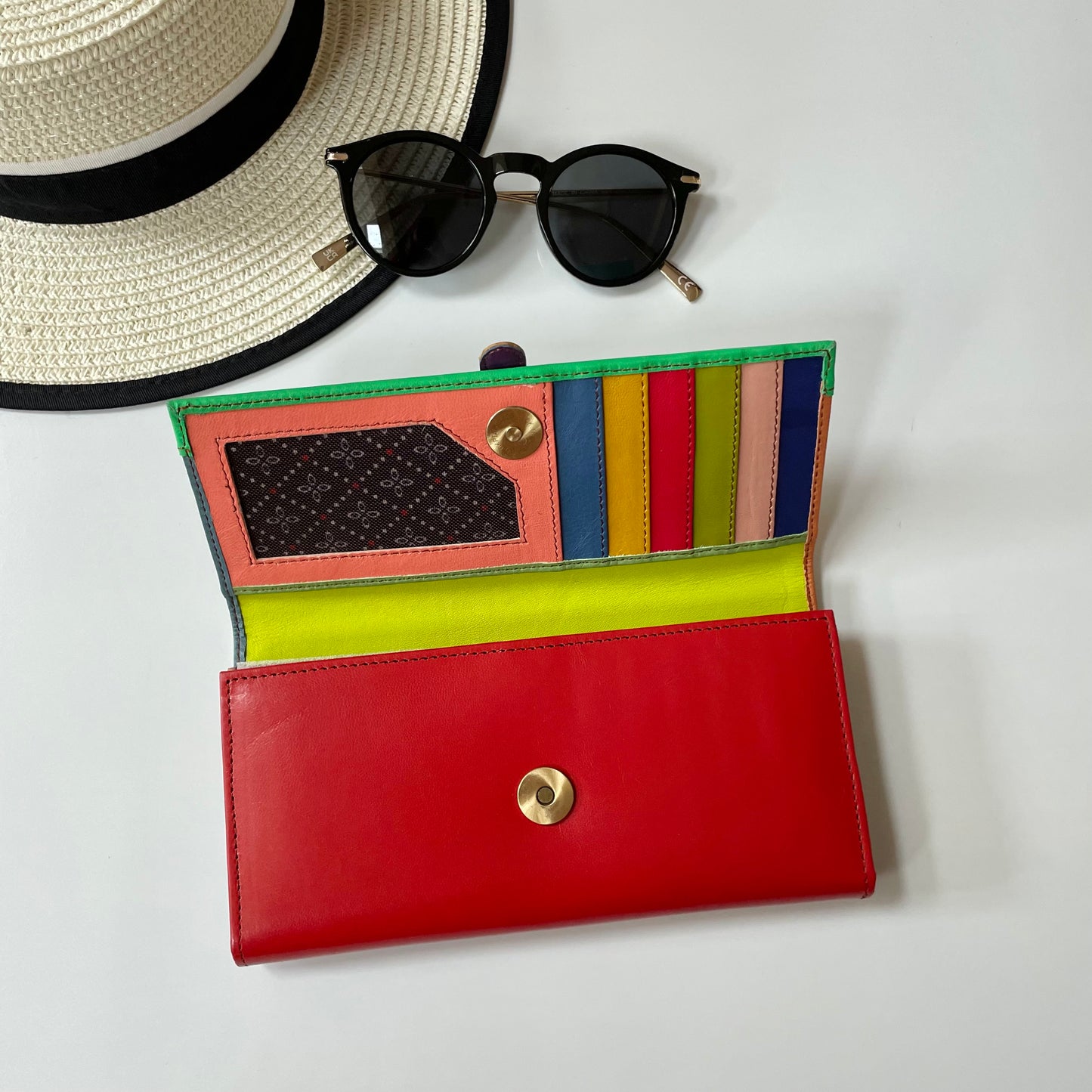 OUTLET Nephele Juliette Purse Unique Handmade Recycled Sustainable Leather