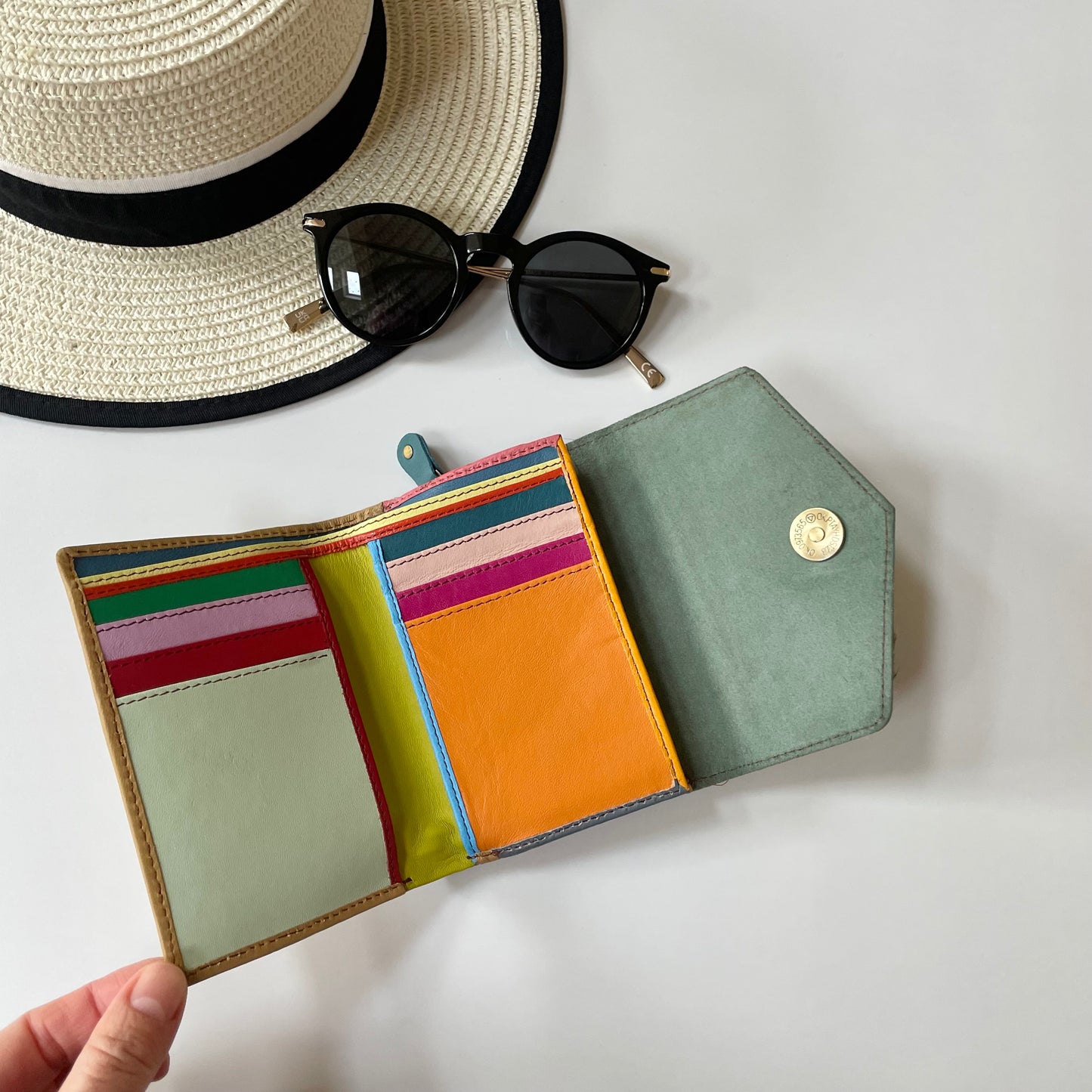 OUTLET Nephele Erin Purse Unique Handmade Recycled Sustainable Leather