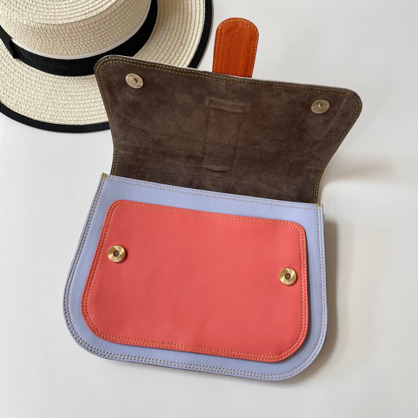 OUTLET Nephele Vanessa Bag Unique Handmade Recycled Sustainable Leather