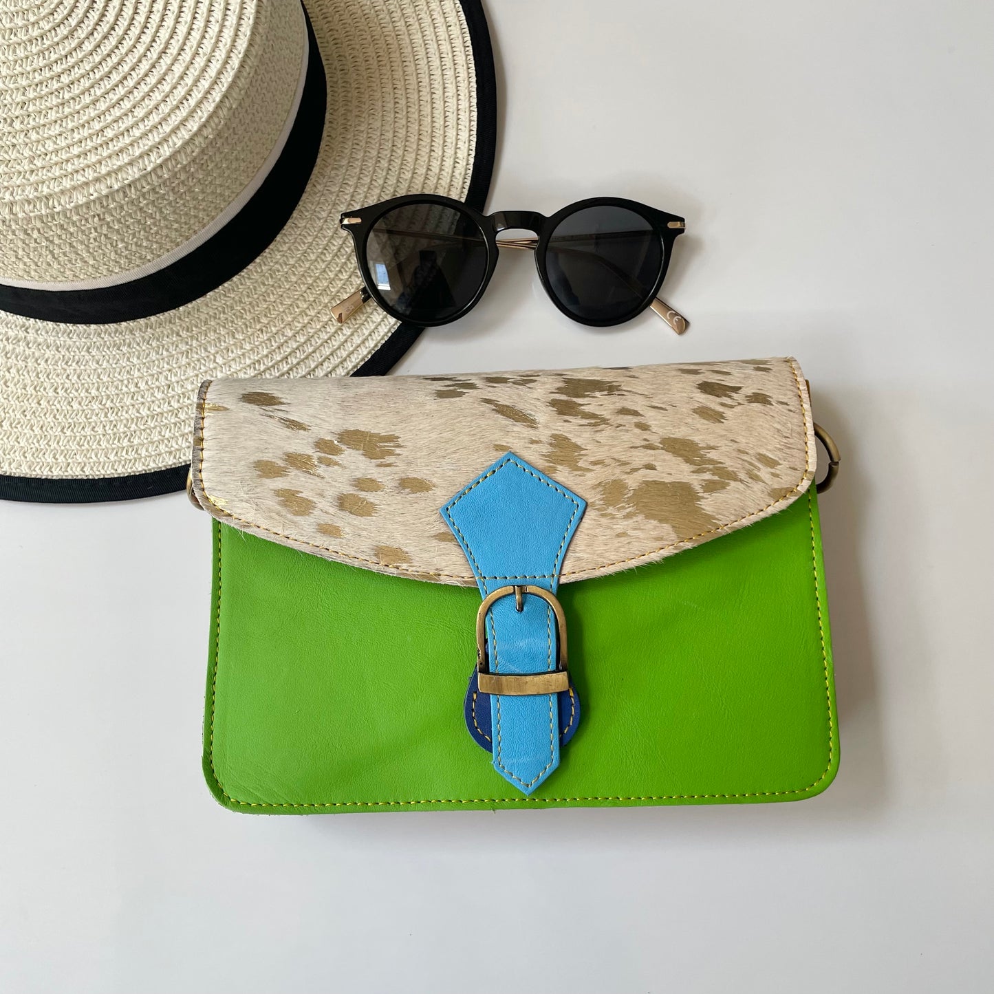 OUTLET Nephele Nancy Bag Unique Handmade Recycled Sustainable Leather