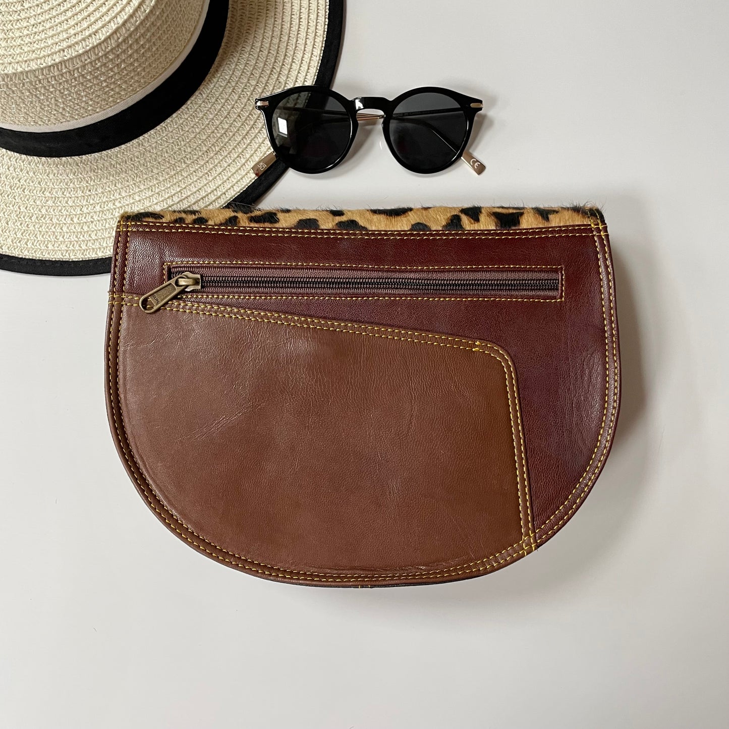 OUTLET Nephele Mildred Bag Unique Handmade Recycled Sustainable Leather
