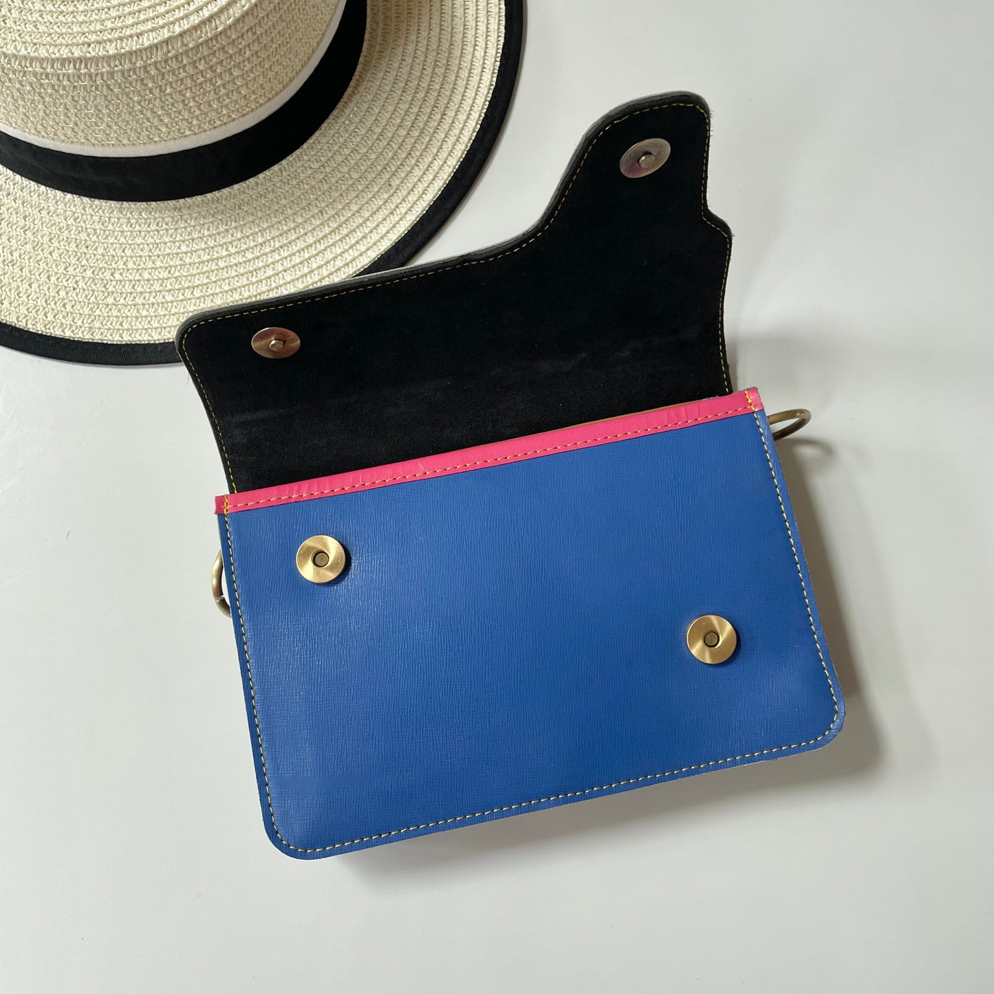 OUTLET Nephele Edna Bag Unique Handmade Recycled Sustainable Leather