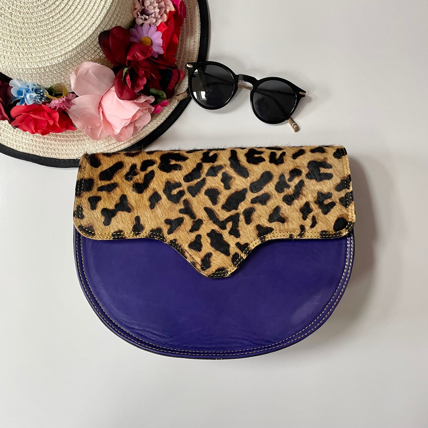 OUTLET Nephele Mildred Bag Unique Handmade Recycled Sustainable Leather