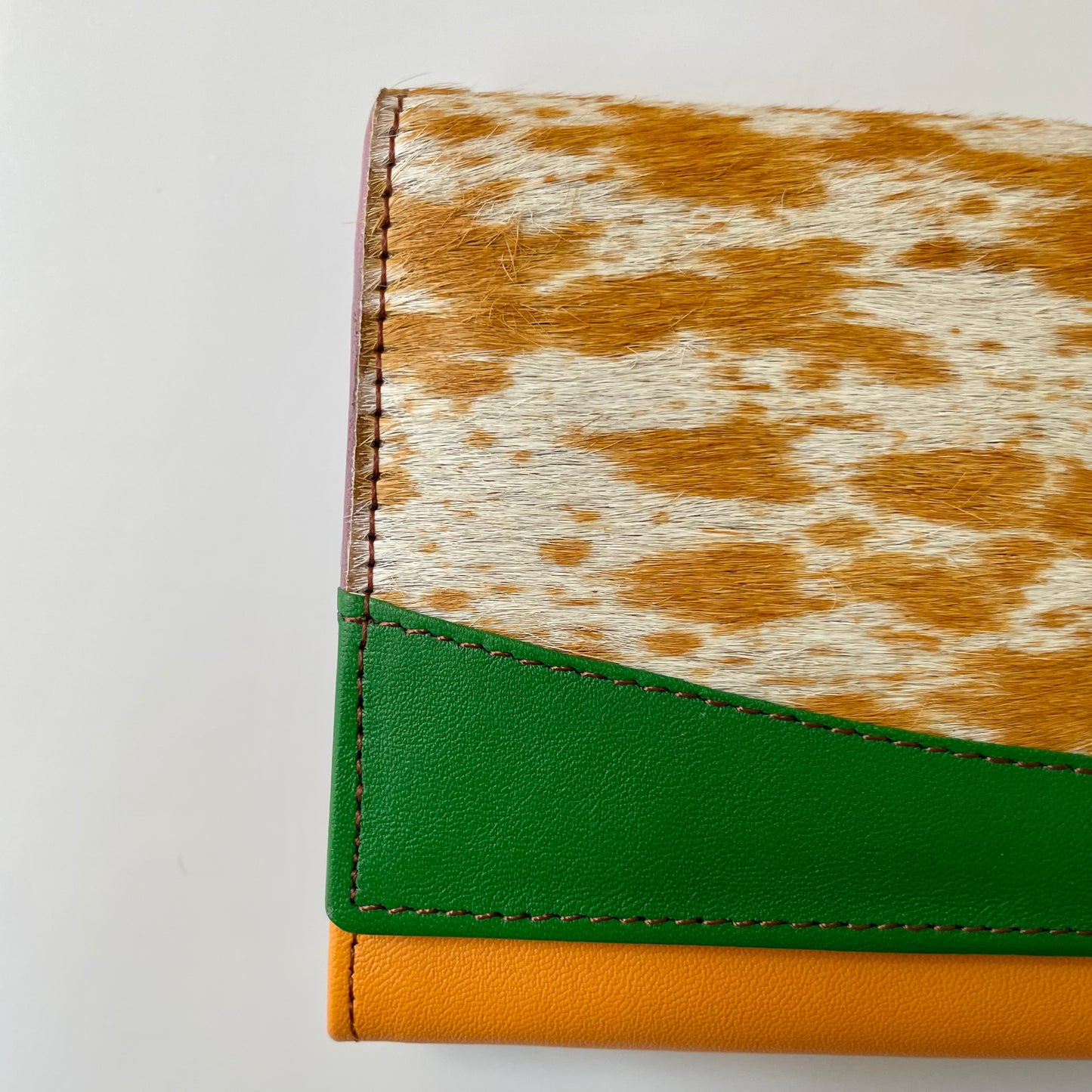 OUTLET Nephele Drew Purse Unique Handmade Recycled Sustainable Leather