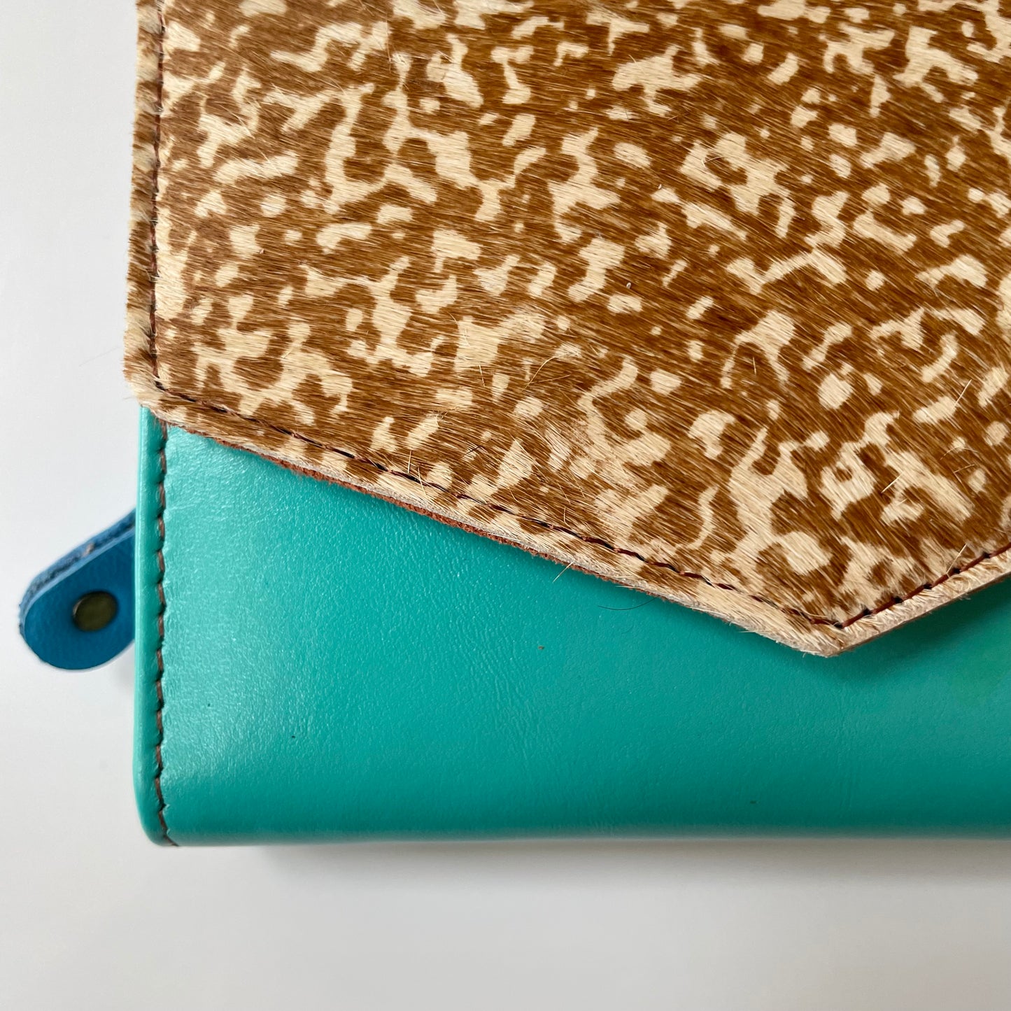 OUTLET Nephele Erin Purse Unique Handmade Recycled Sustainable Leather