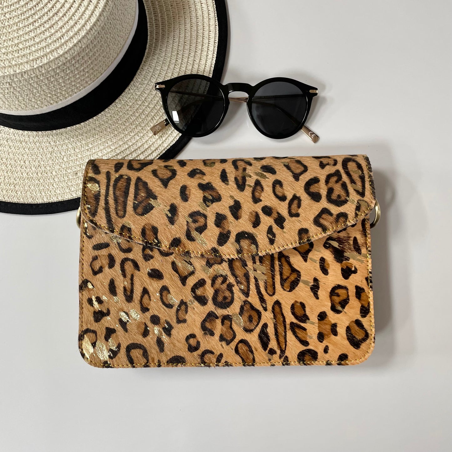 OUTLET Nephele Eadie Full Print Bag Unique Handmade Recycled Sustainable Leather
