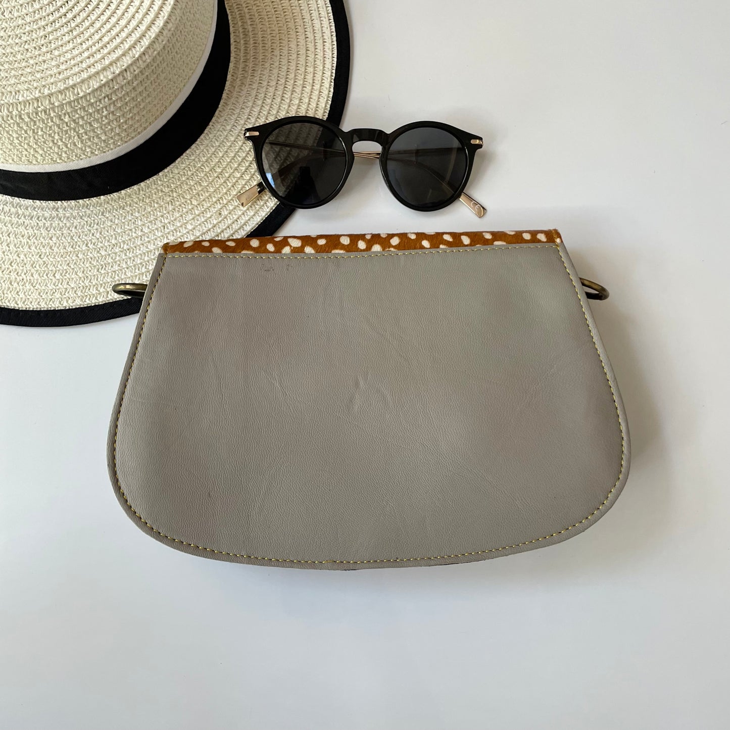 OUTLET Nephele Josephine Bag Unique Handmade Recycled Sustainable Leather