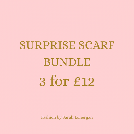 SALE Scarf Surprise Bundle 3 for £12