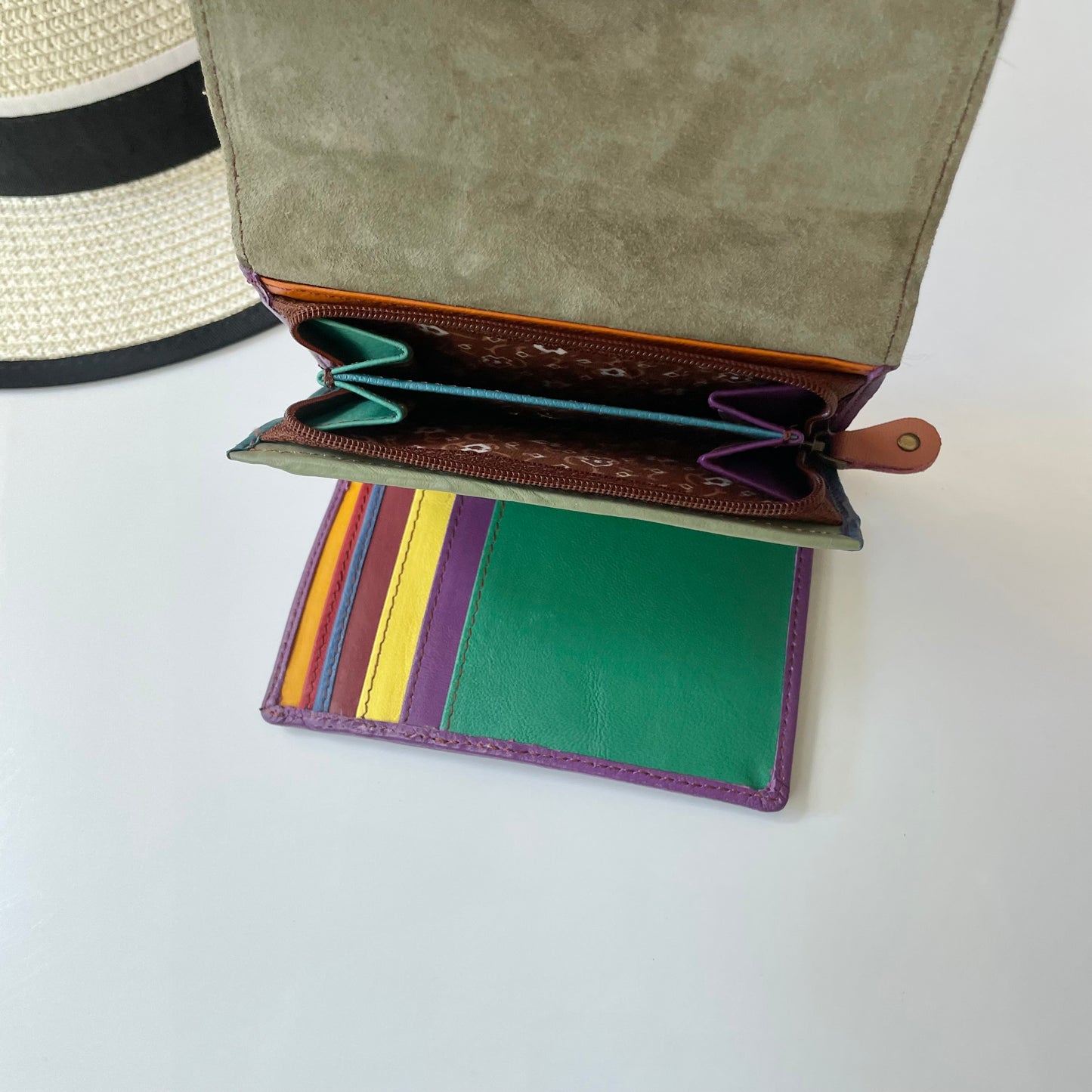 OUTLET Nephele Erin Purse Unique Handmade Recycled Sustainable Leather