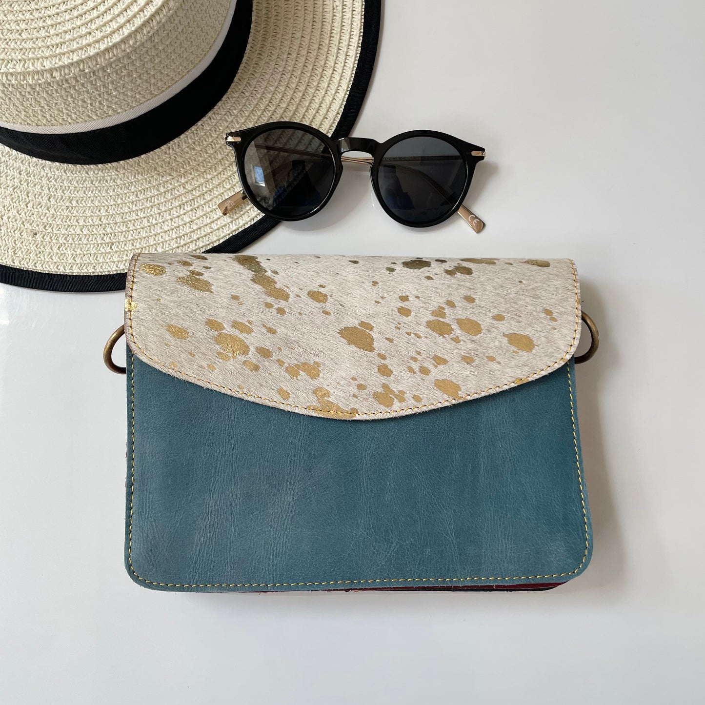 OUTLET Nephele Eadie Bag Unique Handmade Recycled Sustainable Leather