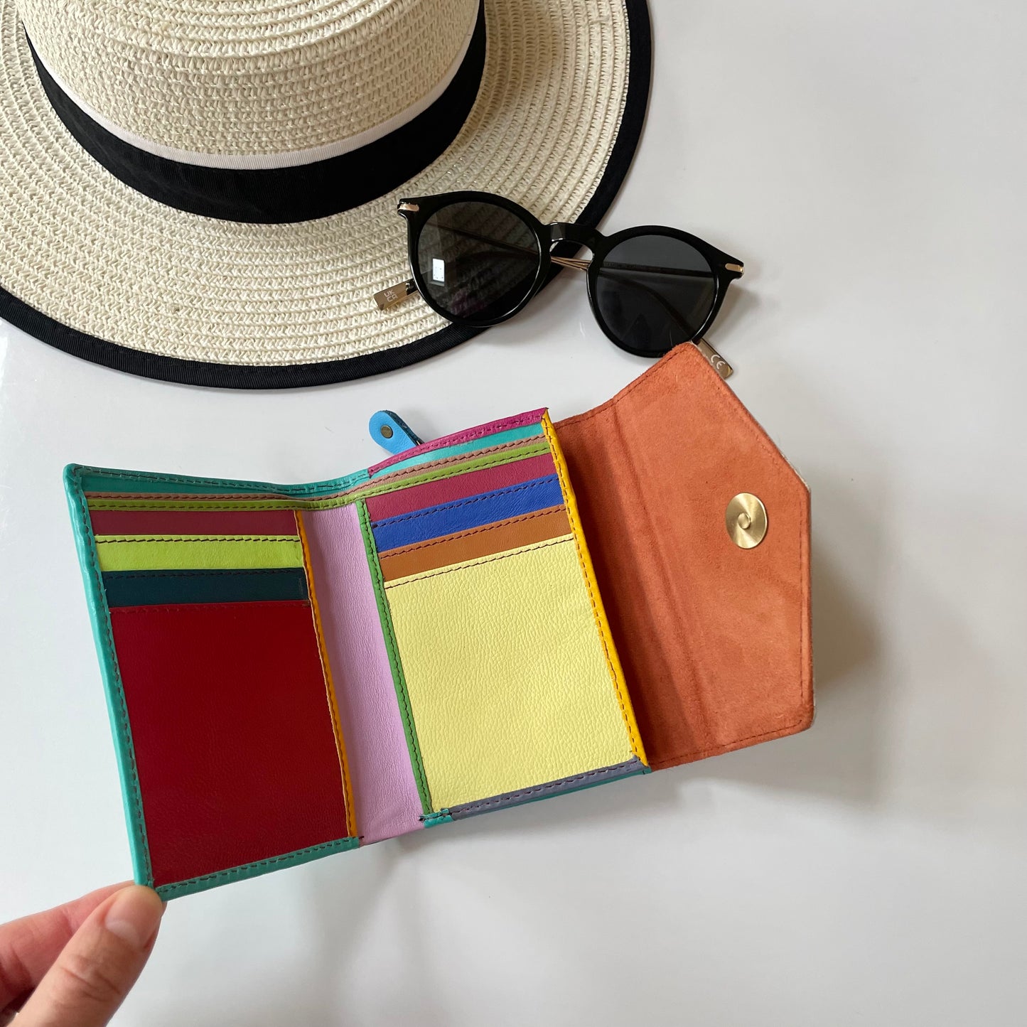 OUTLET Nephele Erin Purse Unique Handmade Recycled Sustainable Leather