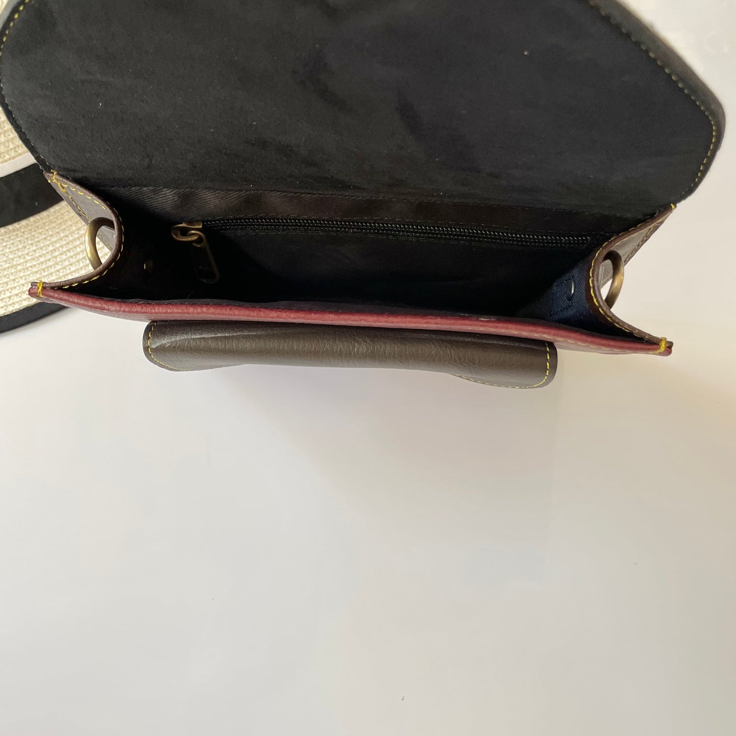 OUTLET Nephele Dixie Bag Unique Handmade Recycled Sustainable Leather