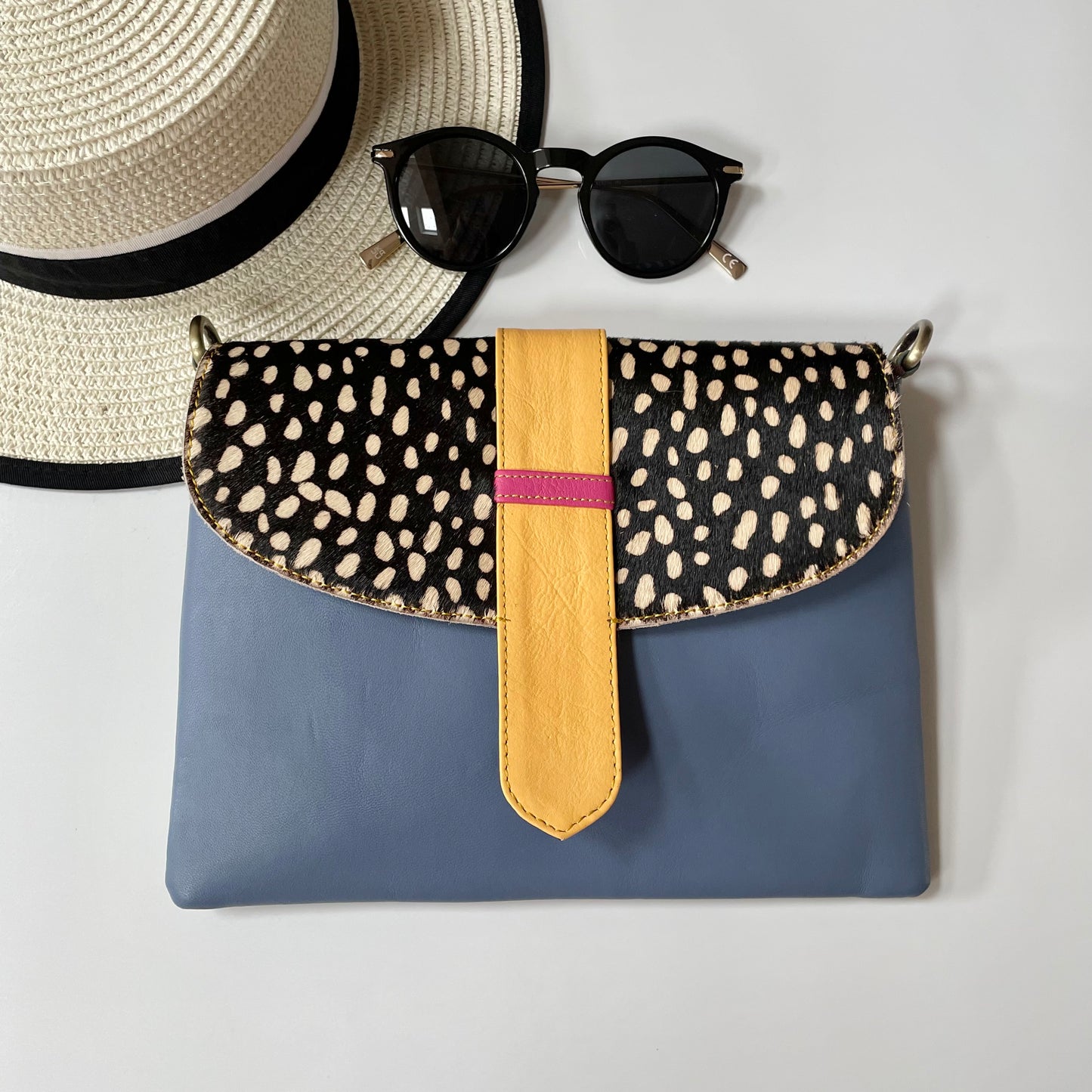 OUTLET Nephele Tora Bag Unique Handmade Recycled Sustainable Leather