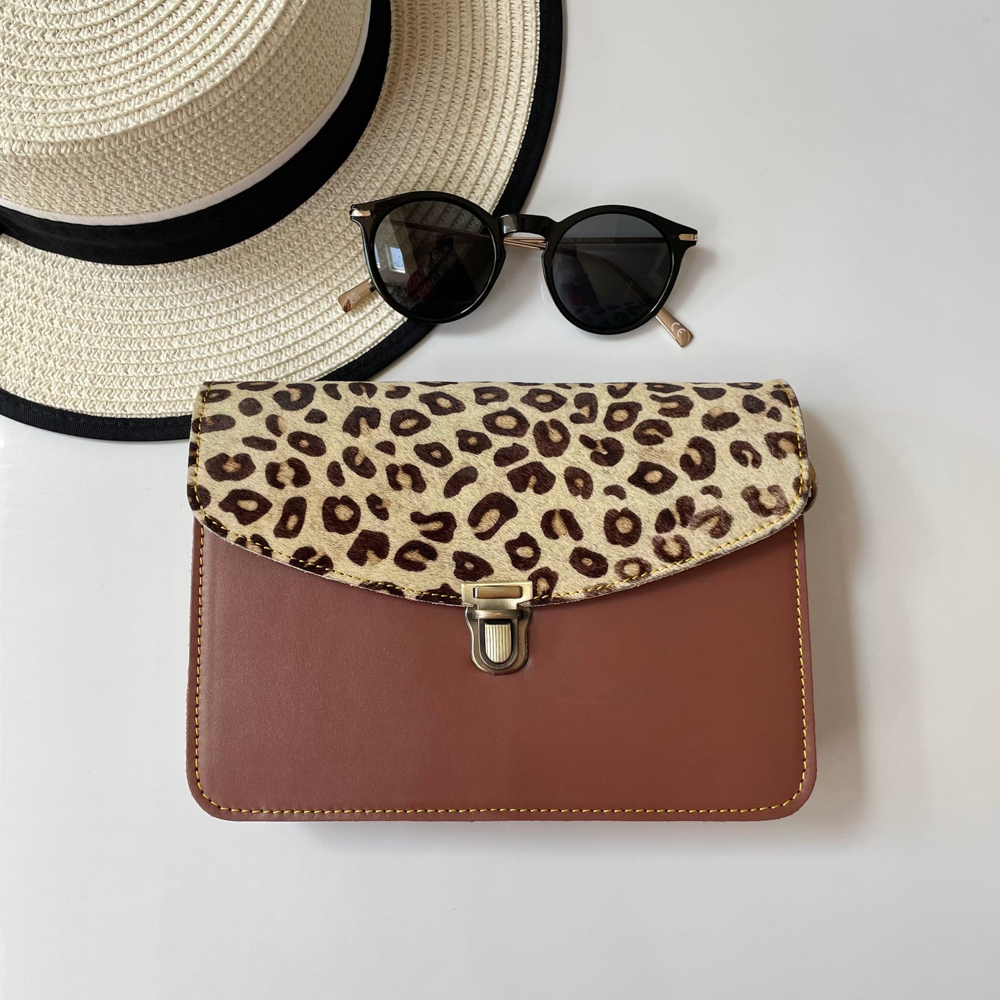 OUTLET Nephele Mila Bag Unique Handmade Recycled Sustainable Leather