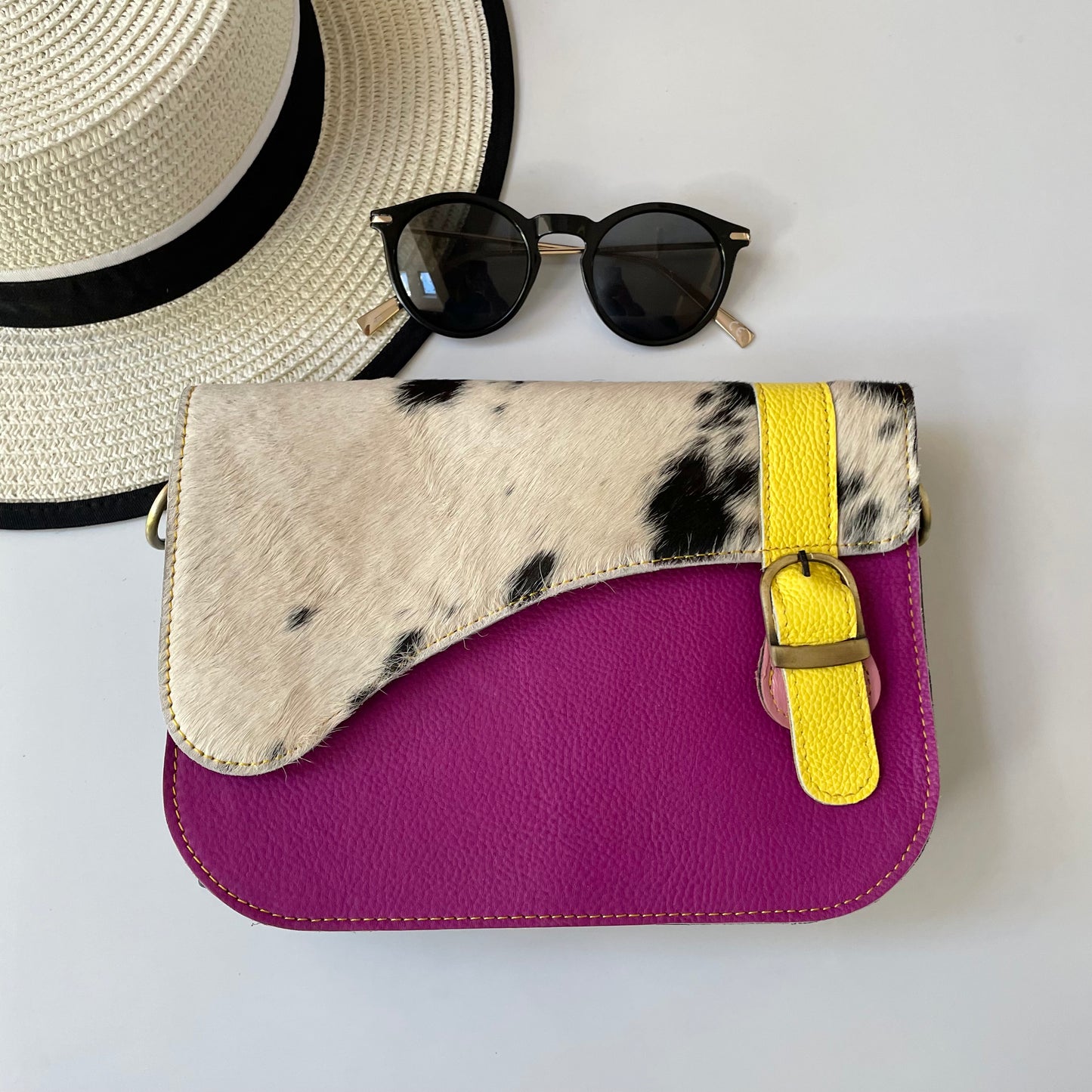 OUTLET Nephele Grace Bag Unique Handmade Recycled Sustainable Leather