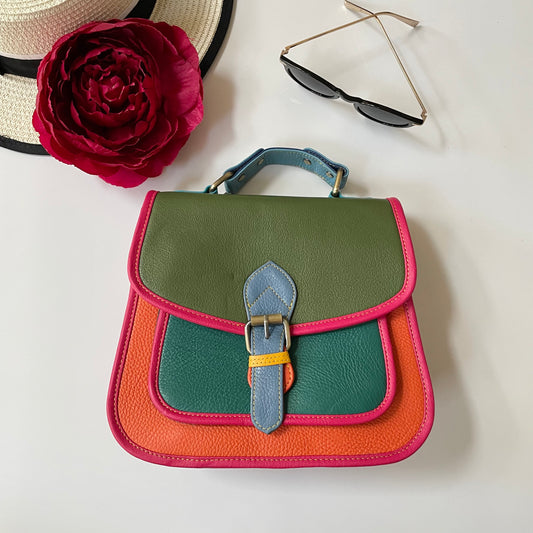 SALE Nephele Lydia Bags Unique Handmade Recycled Sustainable Upcycled Leather