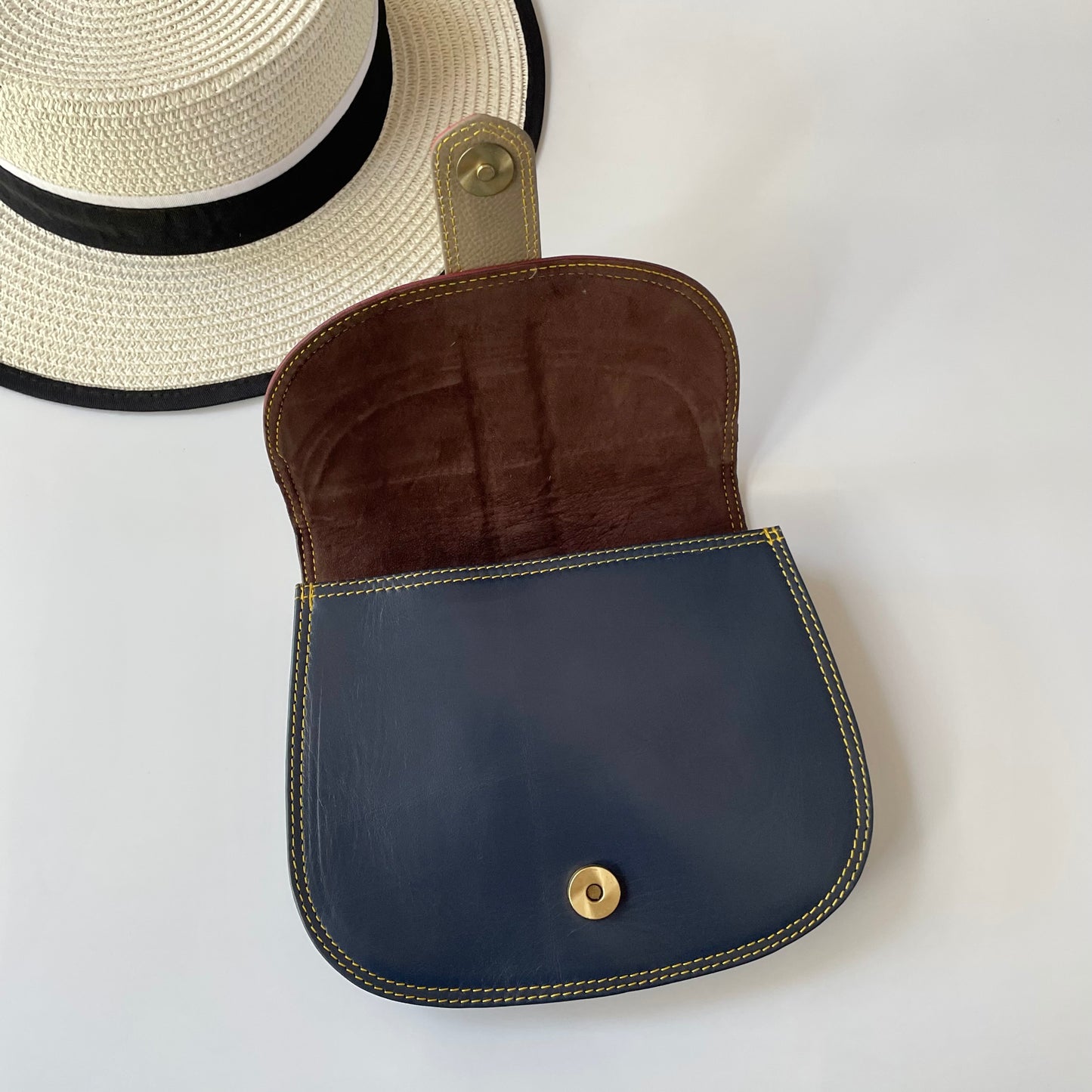OUTLET Nephele Cecile Bag Unique Handmade Recycled Sustainable Leather