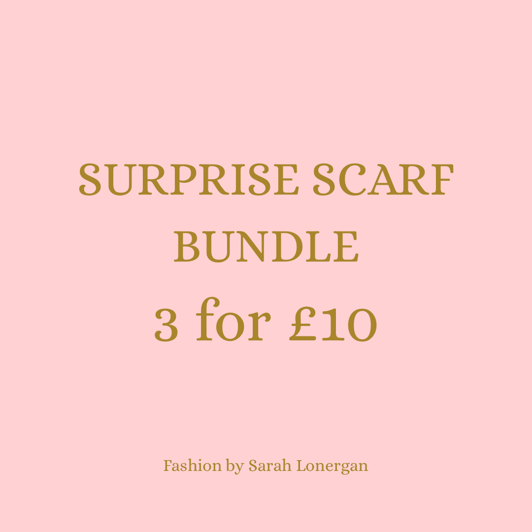 SALE Scarf Surprise Bundle 3 for £10