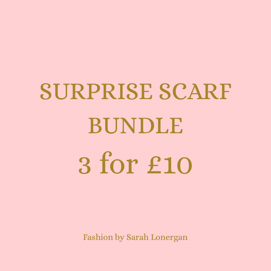 SALE Scarf Surprise Bundle 3 for £10