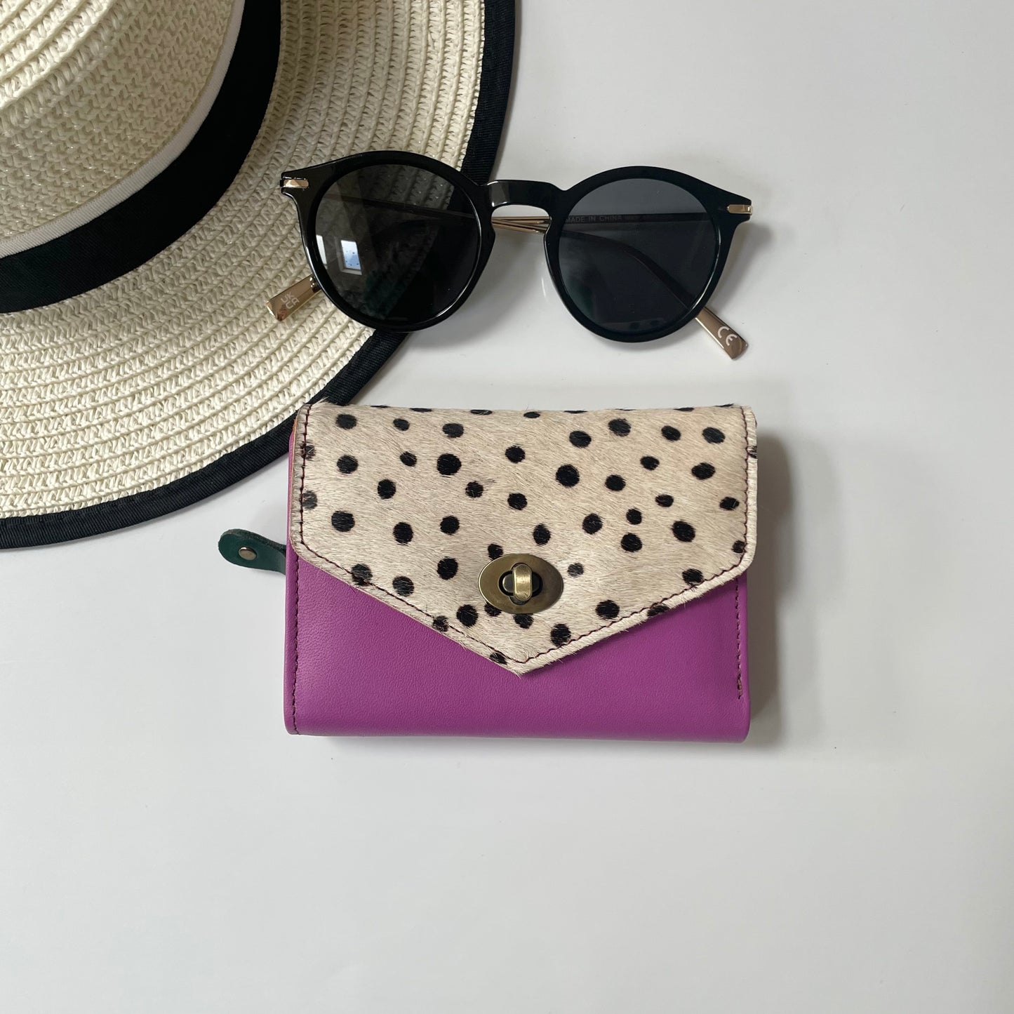 OUTLET Nephele Hetty Purse Unique Handmade Recycled Sustainable Leather