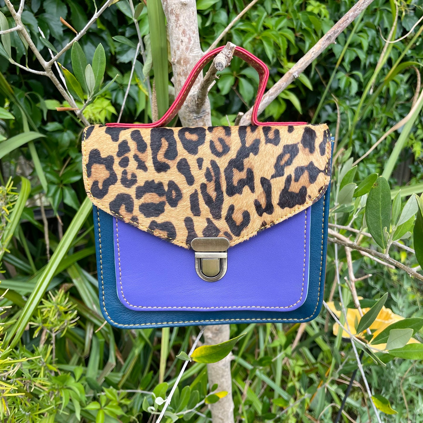 Nephele Mini Vivian Bags Unique Handmade Recycled Sustainable Upcycled Leather