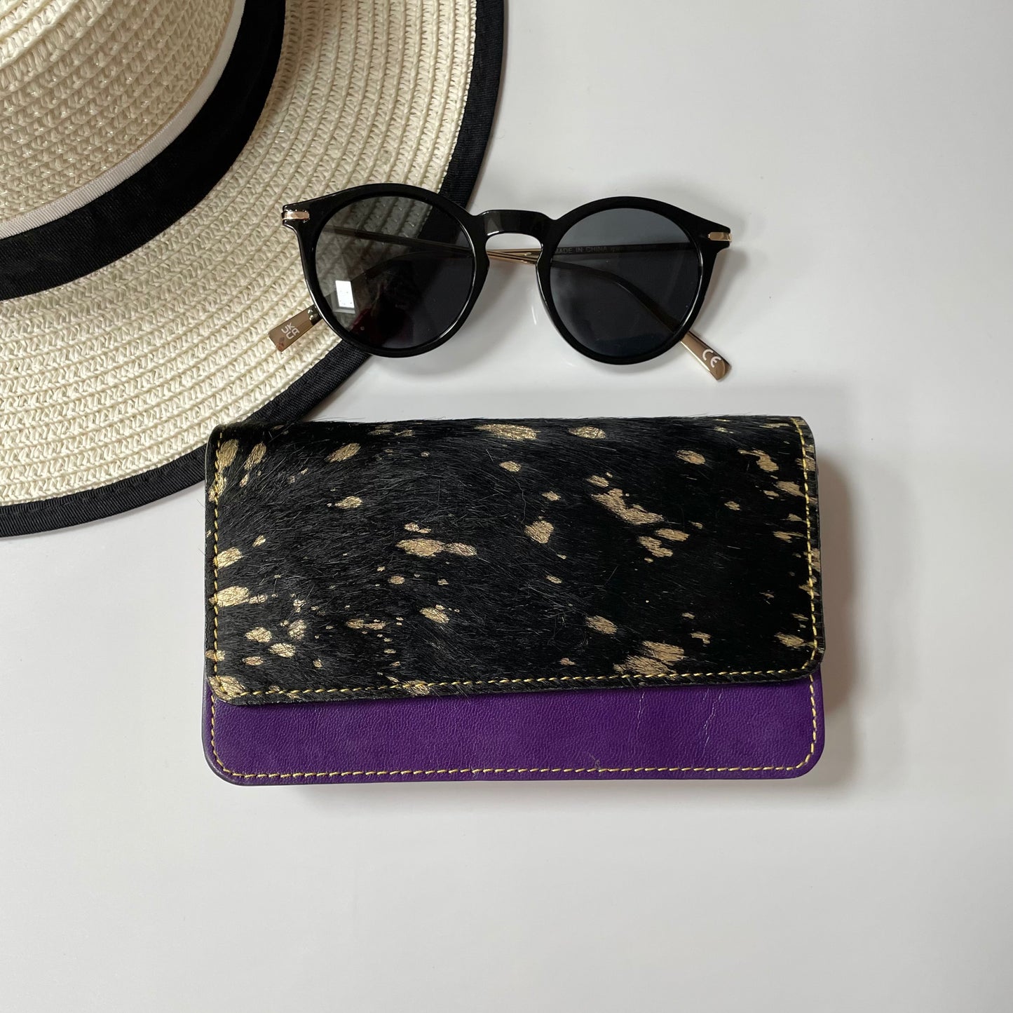 OUTLET Nephele Cora Purse Unique Handmade Recycled Sustainable Leather