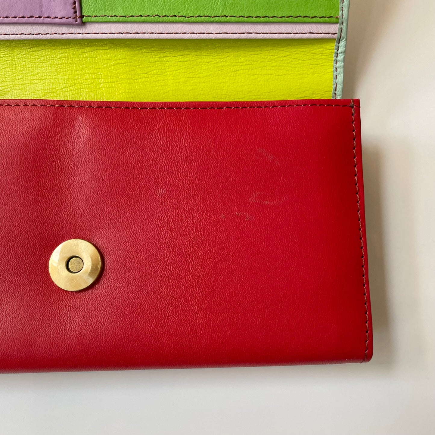 OUTLET Nephele Drew Purse Unique Handmade Recycled Sustainable Leather