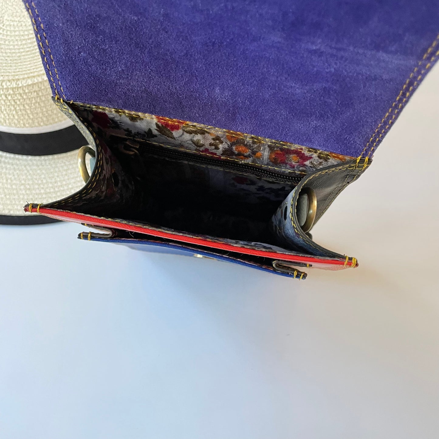 OUTLET Nephele Gertrude Bag Unique Handmade Recycled Sustainable Leather