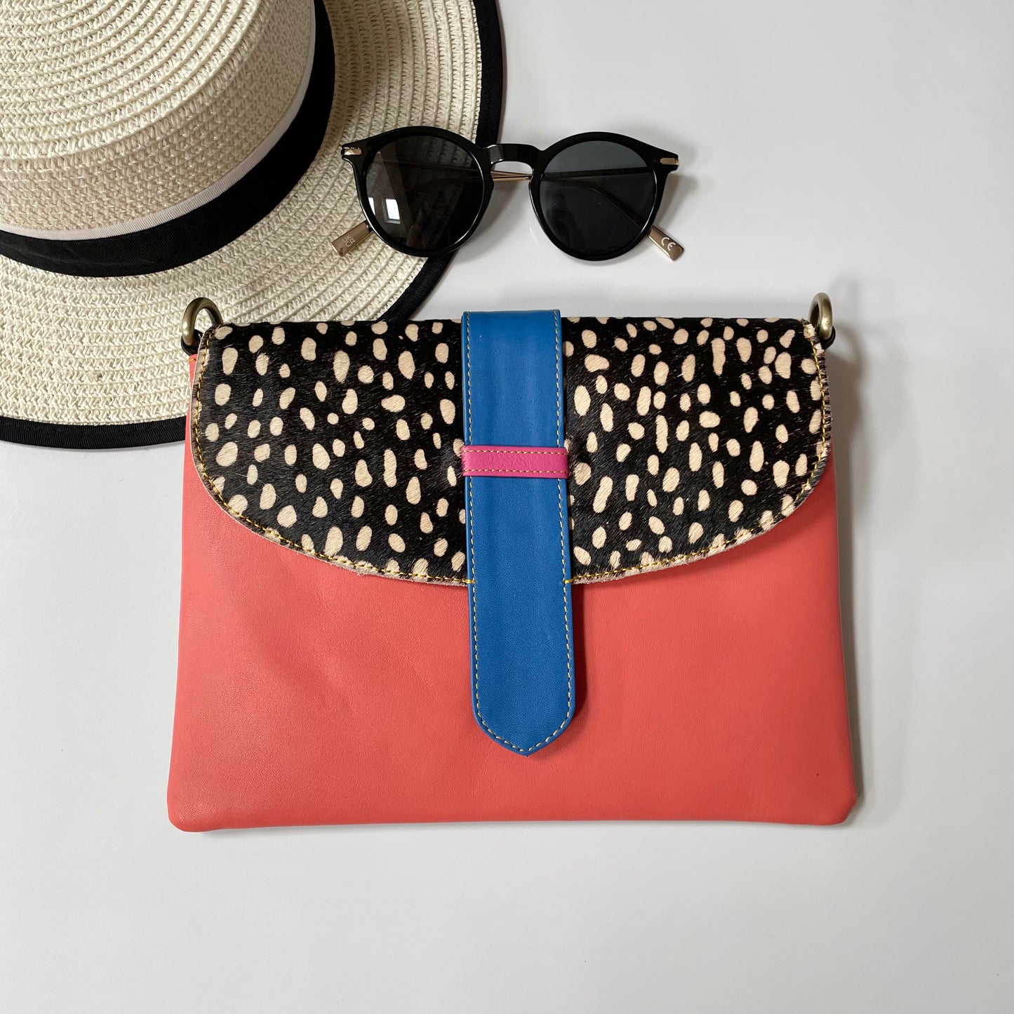 OUTLET Nephele Tora Bag Unique Handmade Recycled Sustainable Leather