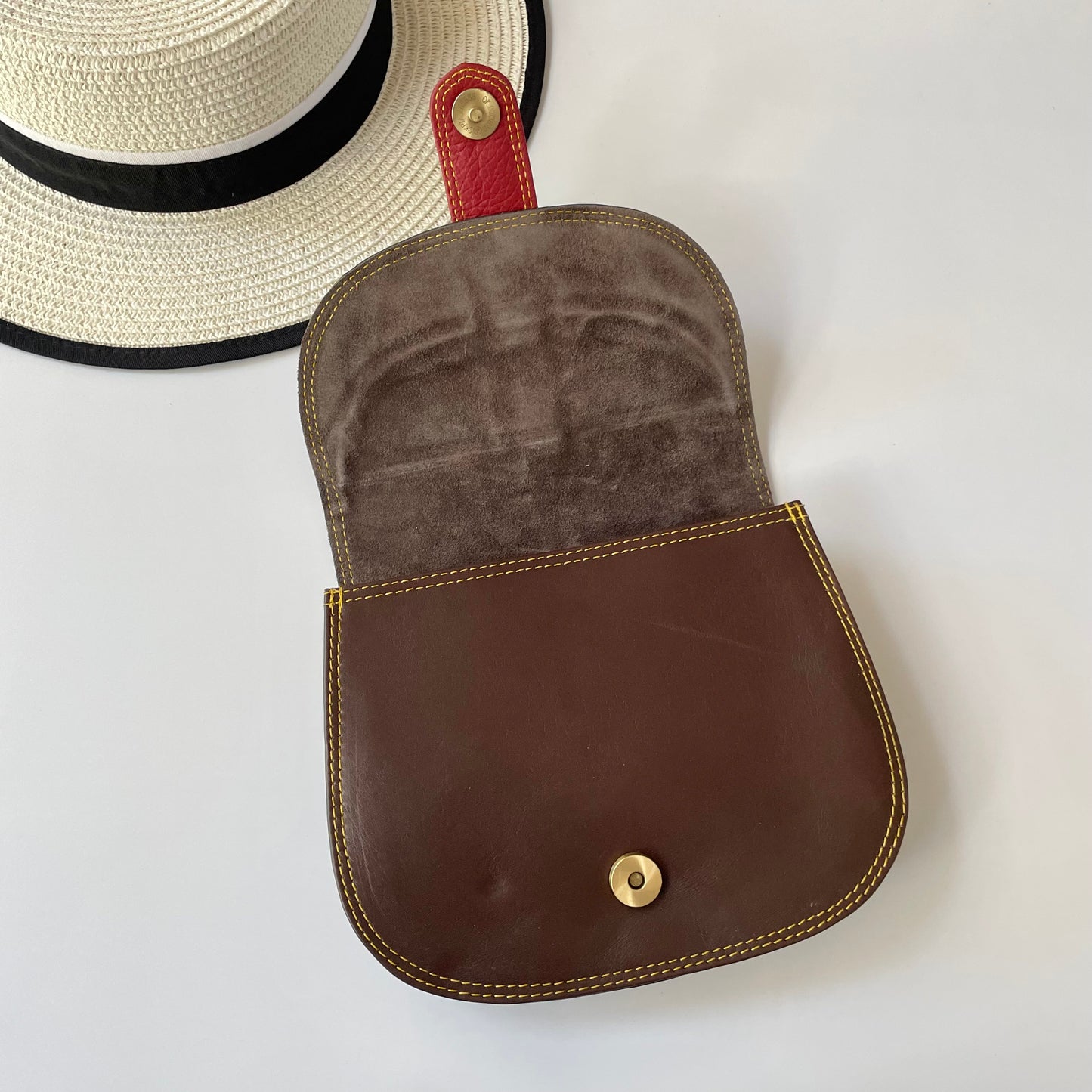 OUTLET Nephele Cecile Bag Unique Handmade Recycled Sustainable Leather
