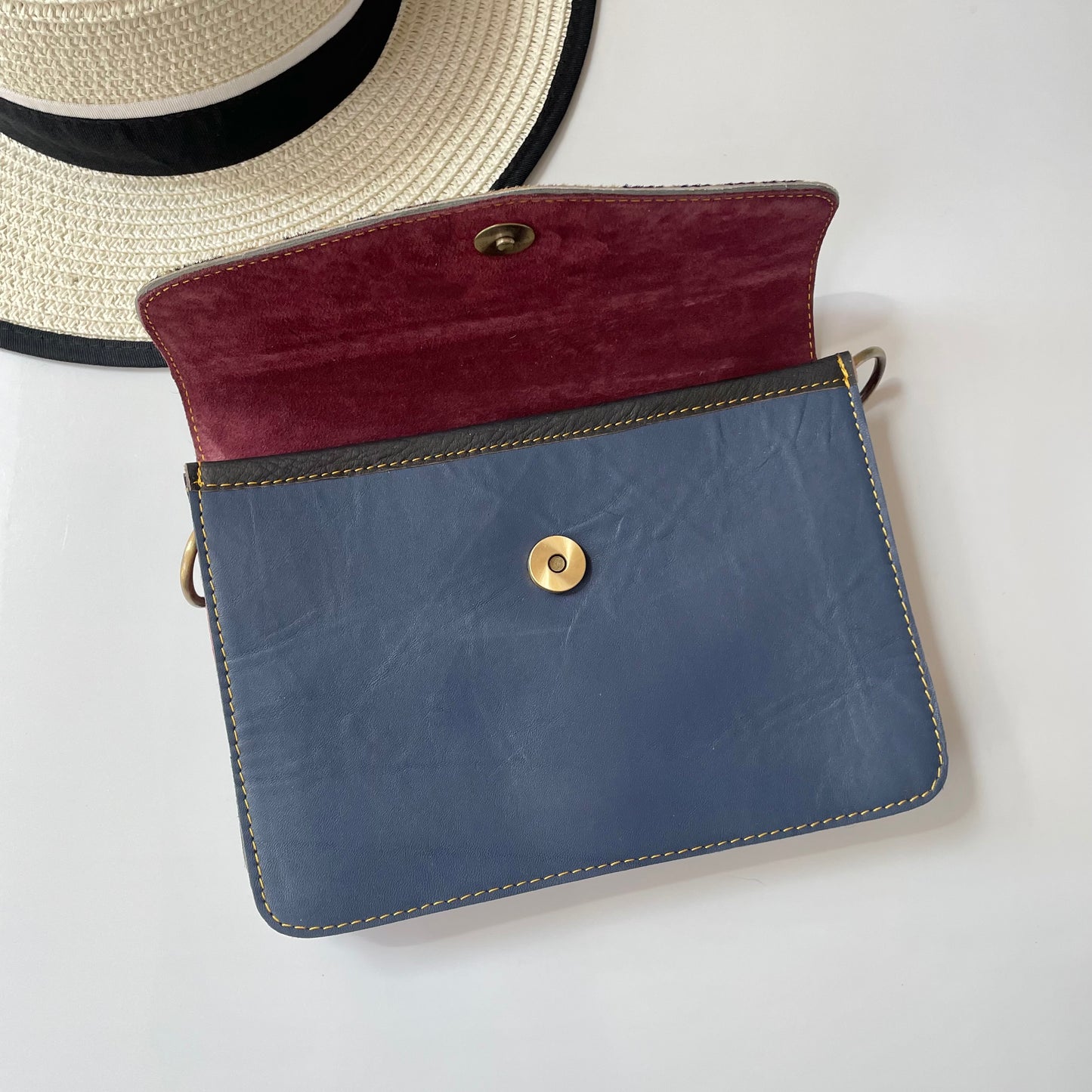 OUTLET Nephele Eadie Bag Unique Handmade Recycled Sustainable Leather