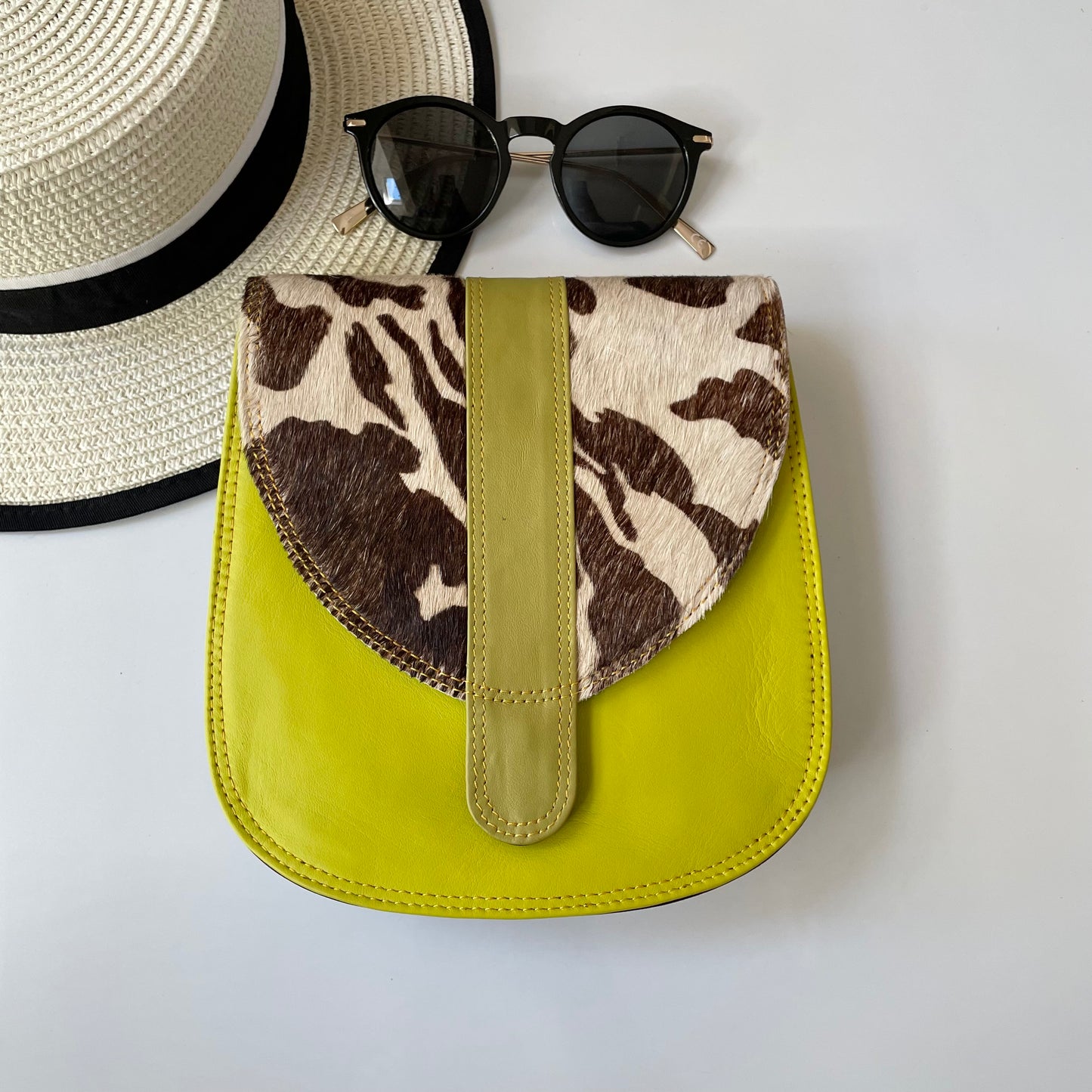 OUTLET Nephele Margot Bag Unique Handmade Recycled Sustainable Leather