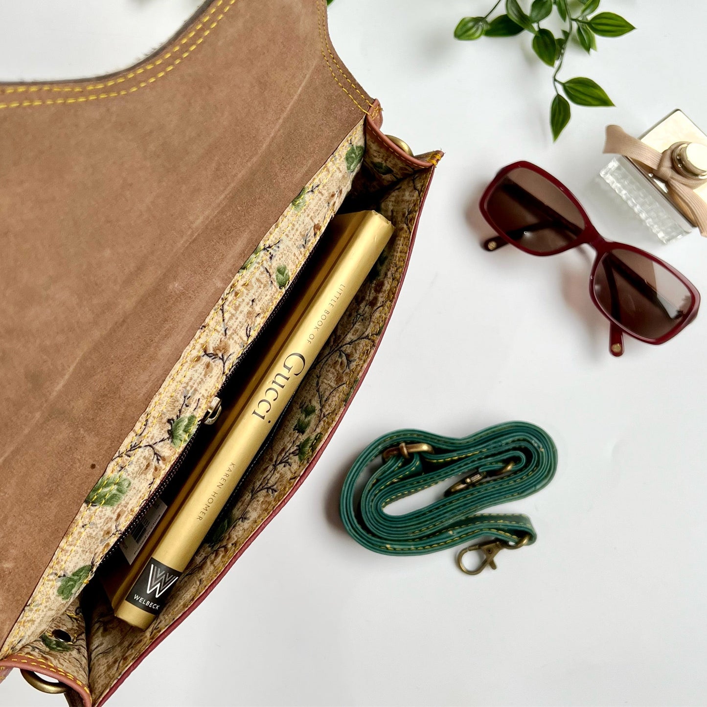 Nephele Mildred Bags Unique Handmade Recycled Sustainable Upcycled Leather