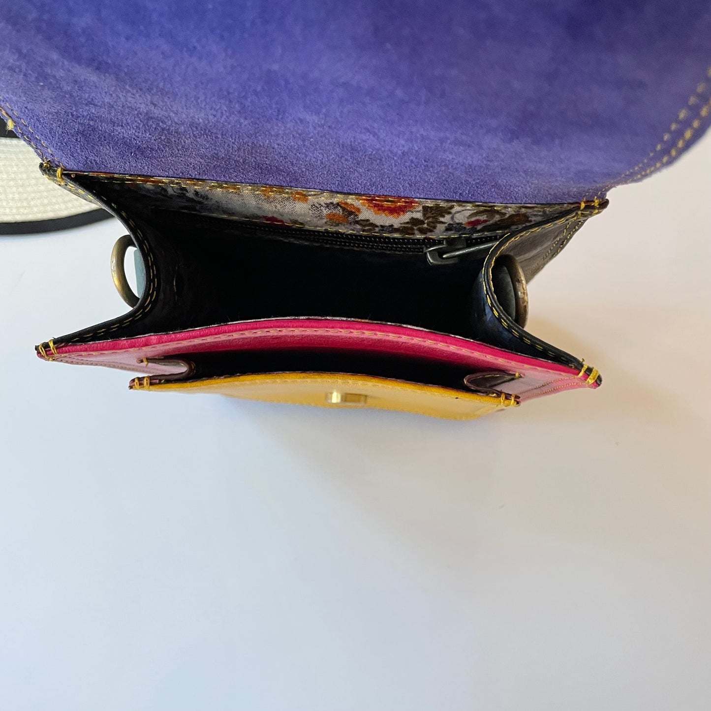 OUTLET Nephele Gertrude Bag Unique Handmade Recycled Sustainable Leather