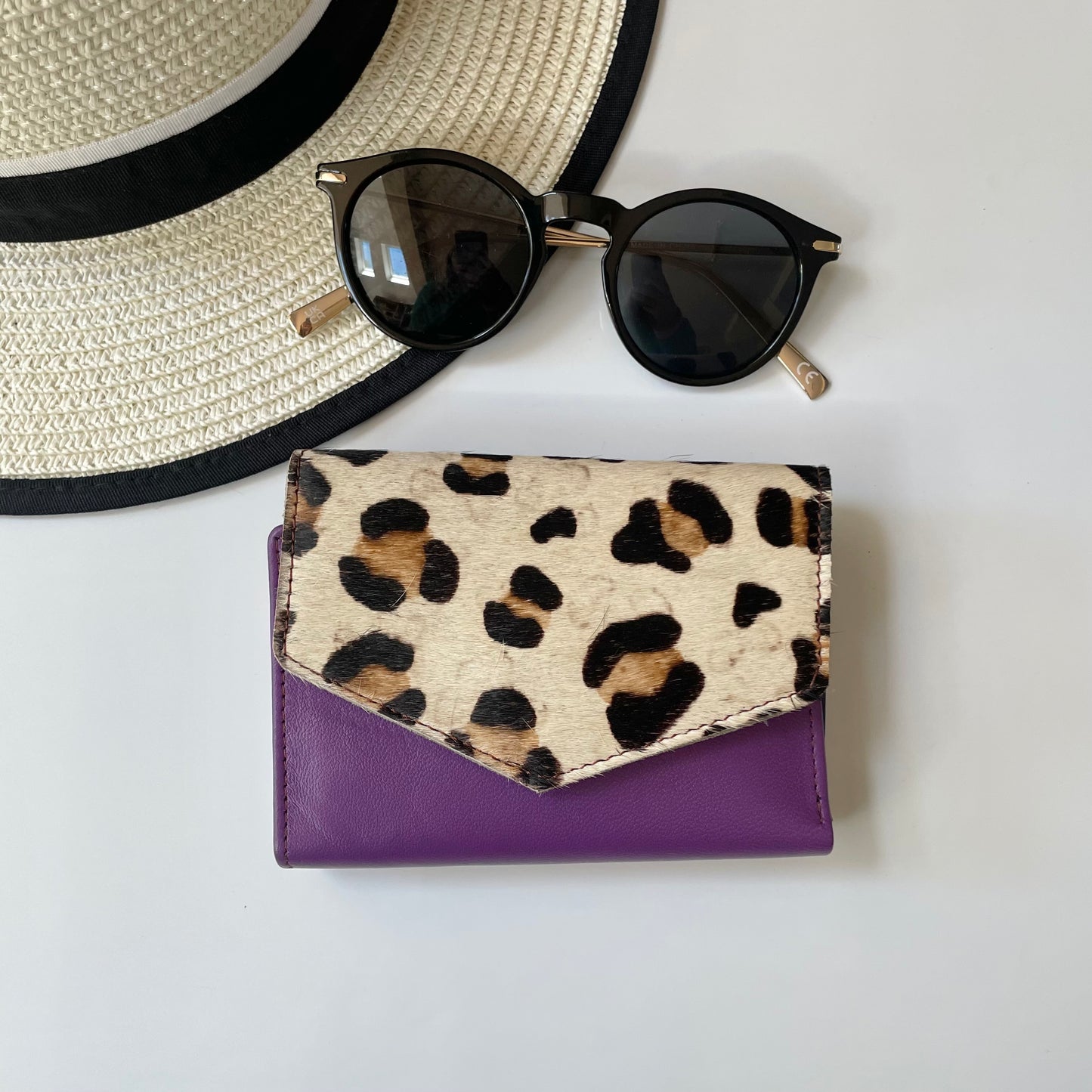 OUTLET Nephele Erin Purse Unique Handmade Recycled Sustainable Leather