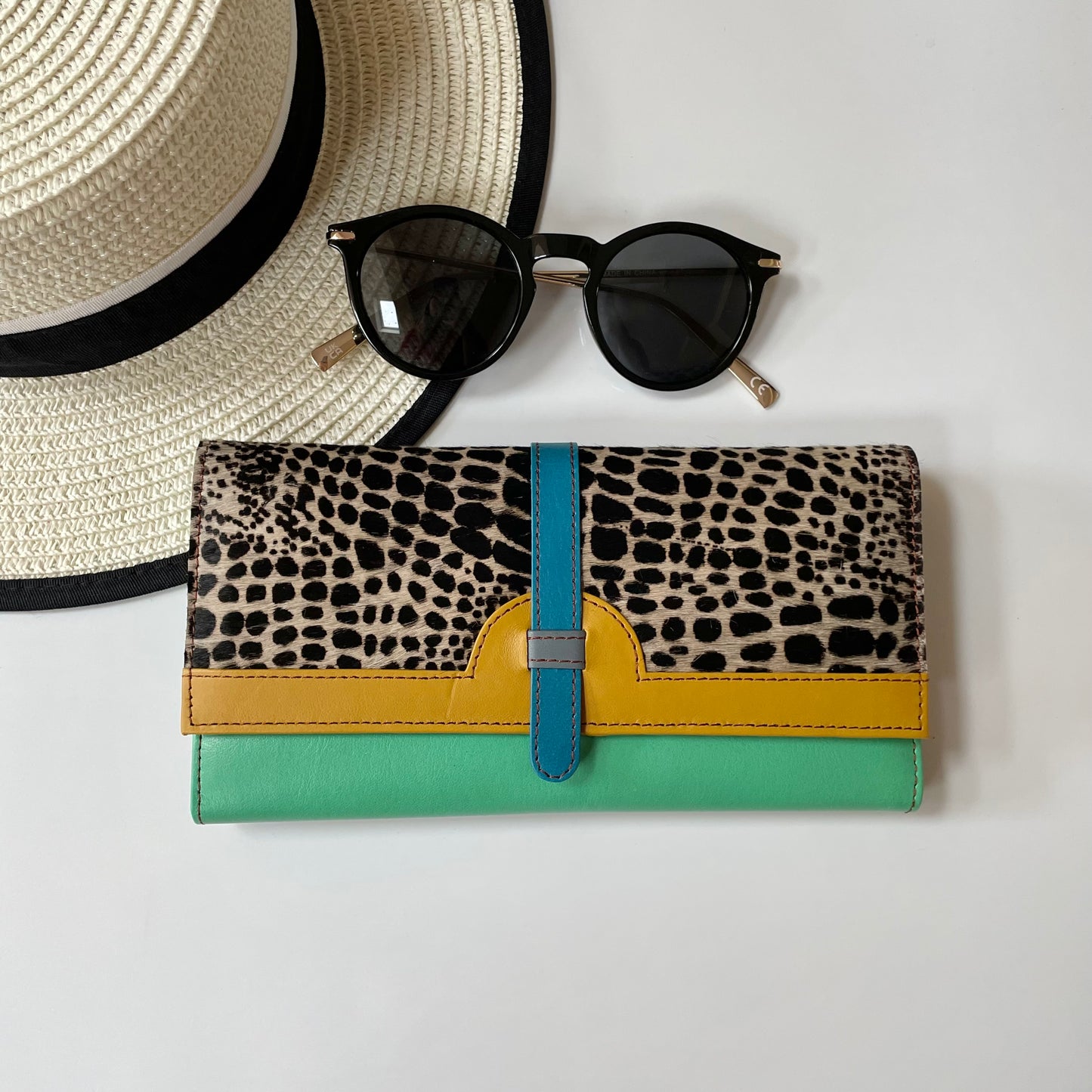 OUTLET Nephele Juliette Purse Unique Handmade Recycled Sustainable Leather